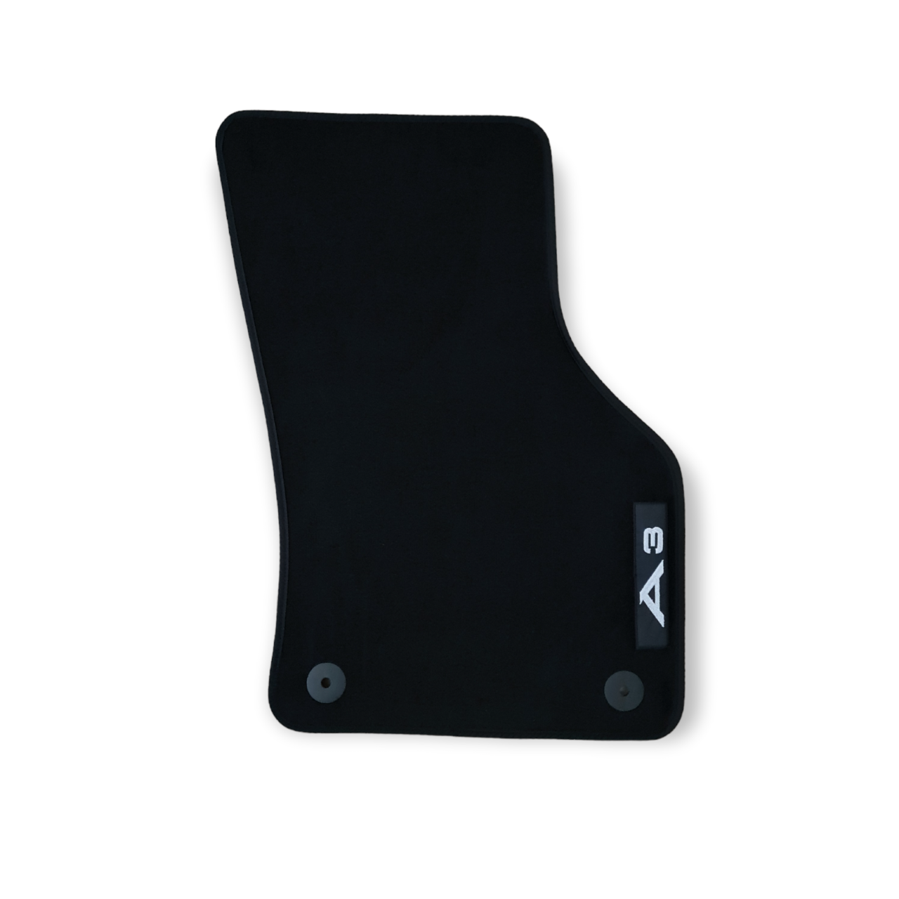 Front Car Floor Mats Velour For Audi A3 Waterproof Black Carpet Auto Liners 2pcs