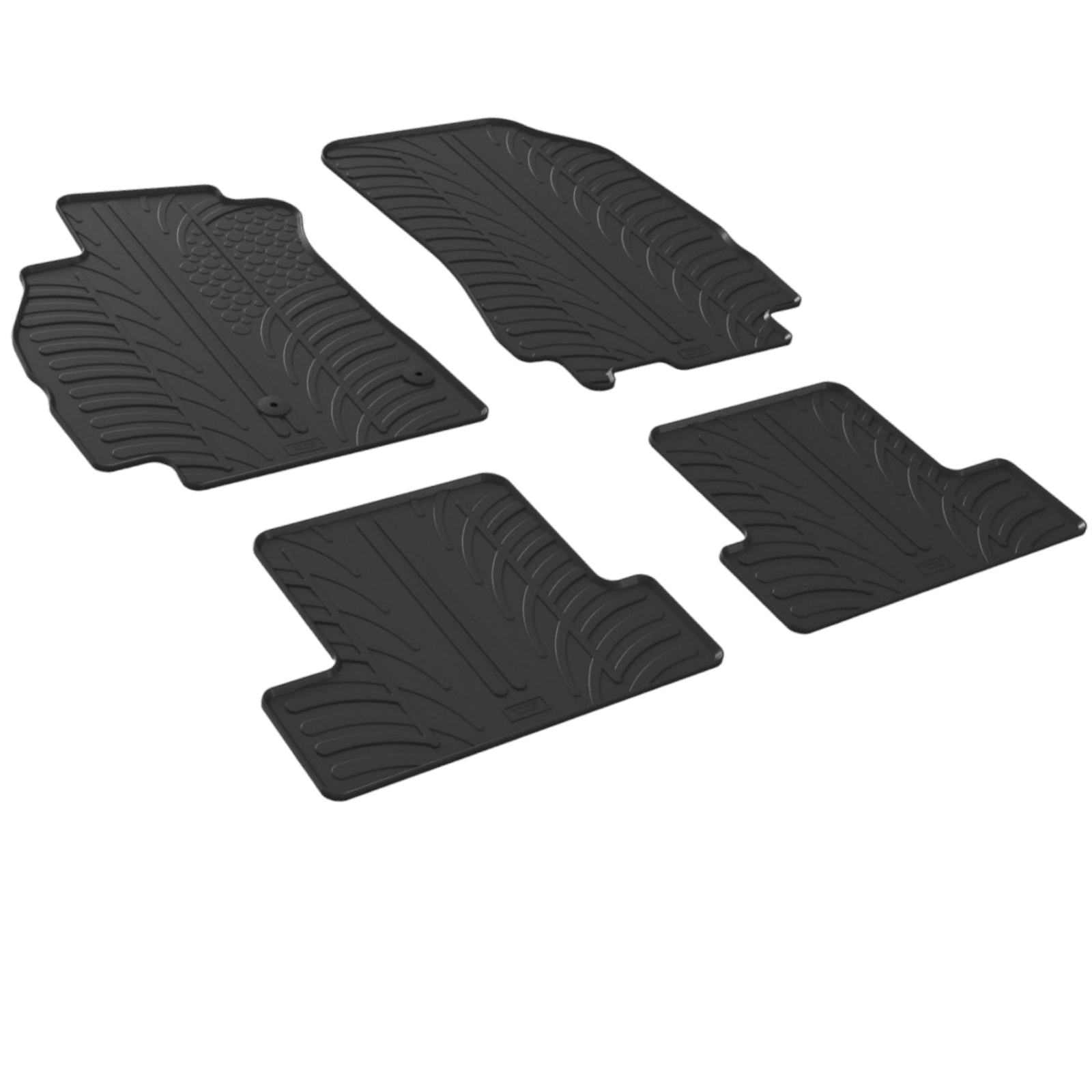 For Renault Megane 2008-2016 Car Floor Mats Rubber All Weather Heavy Duty Liners
