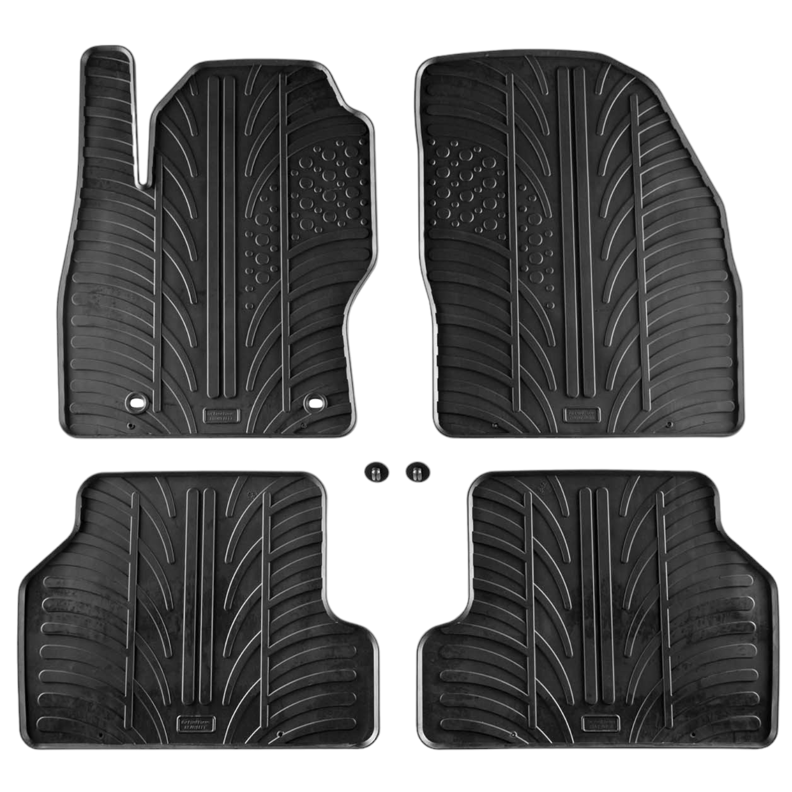 For Ford Focus 2004-2011 MK2 Car Floor Mats Rubber All Weather Heavy Duty Liners
