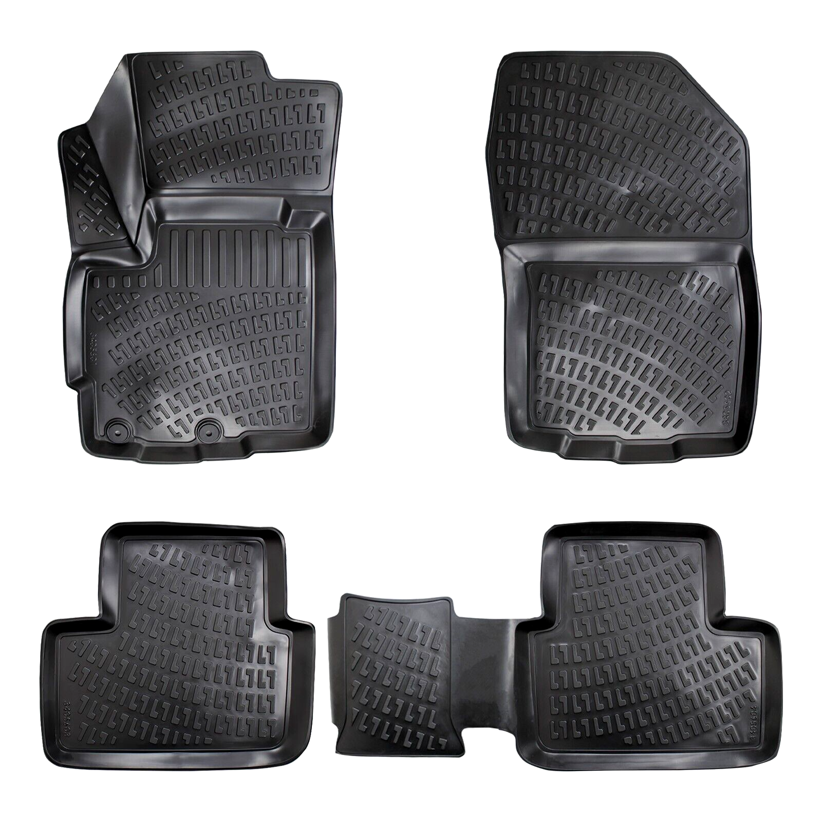 Car Floor Mats Liners For Citroen C4 Aircross 2012-2017 All Season Heavy Duty 3D