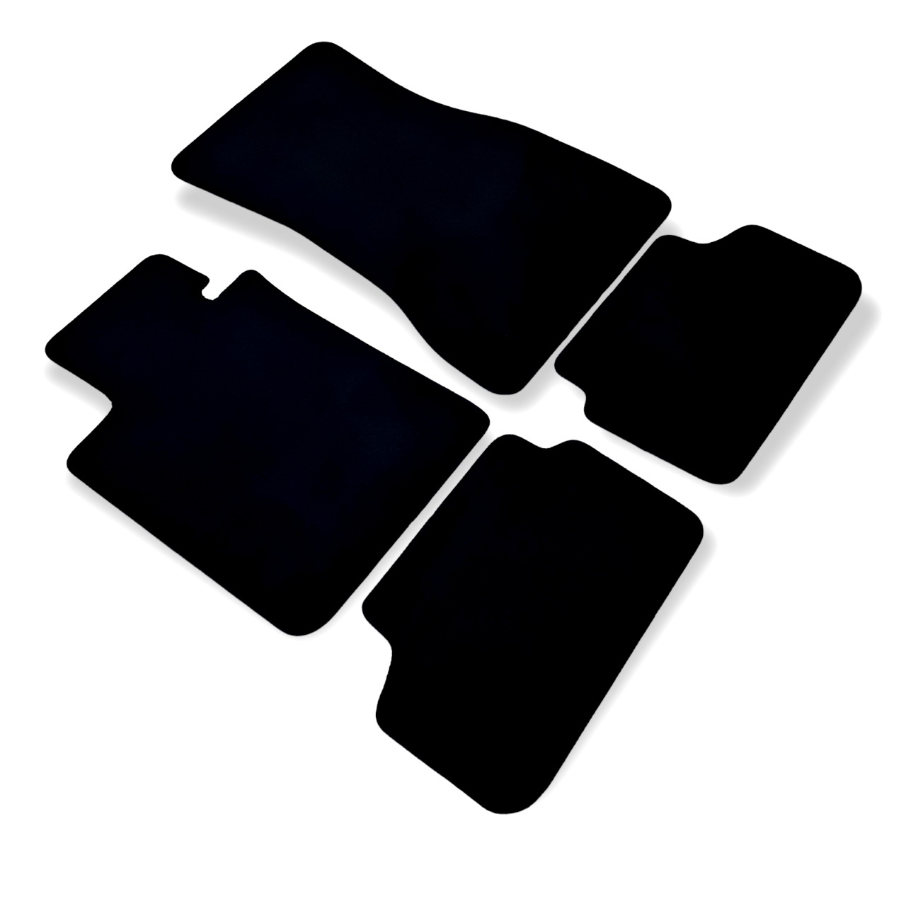 Car Floor Mats For BMW 5 M5 G30 Velour Waterproof Black Carpet Auto Liners New