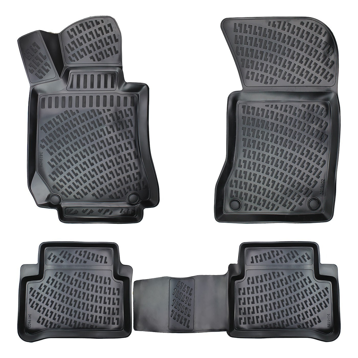Car Floor Mats Liners For Mercedes E-Class W210 1996-2004 Heavy Duty Auto Rugs