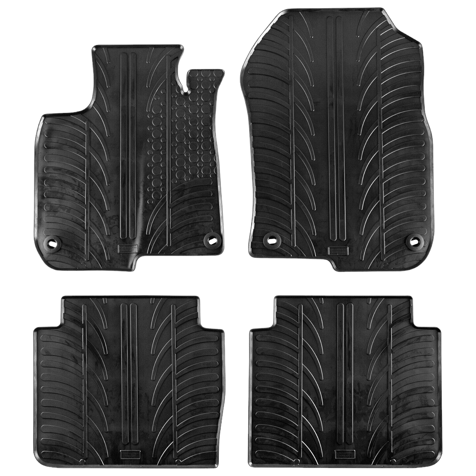 For Honda CRV 2018-2024 Car Floor Mats Rubber All Weather Heavy Duty Auto Liners