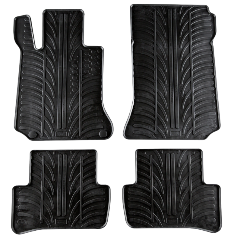 For Mercedes C-Class W204 2007-2014 Car Floor Mats Rubber All Weather Heavy Duty