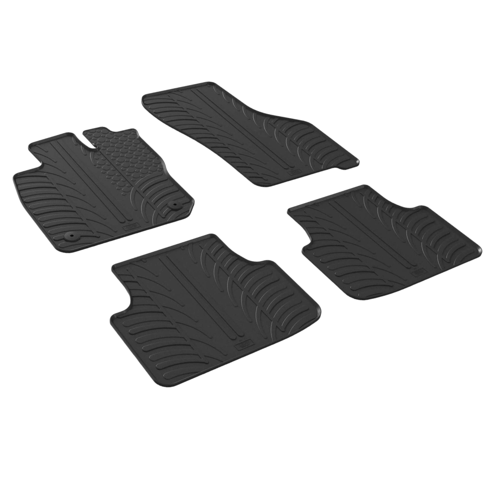 For Seat LEON MK4 2020-2024 Car Floor Mats Rubber All Weather Heavy Duty Liners