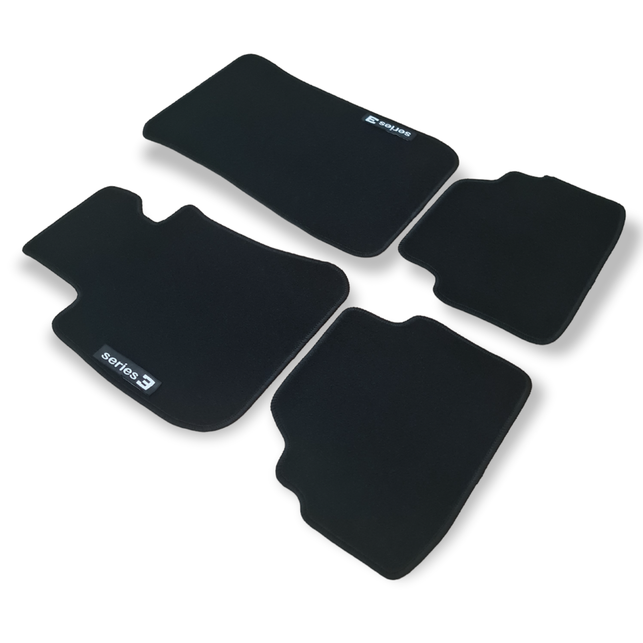 Car Floor Mats For BMW 3 E92 Coupe M3 Velour Waterproof Black Carpet Auto Liners