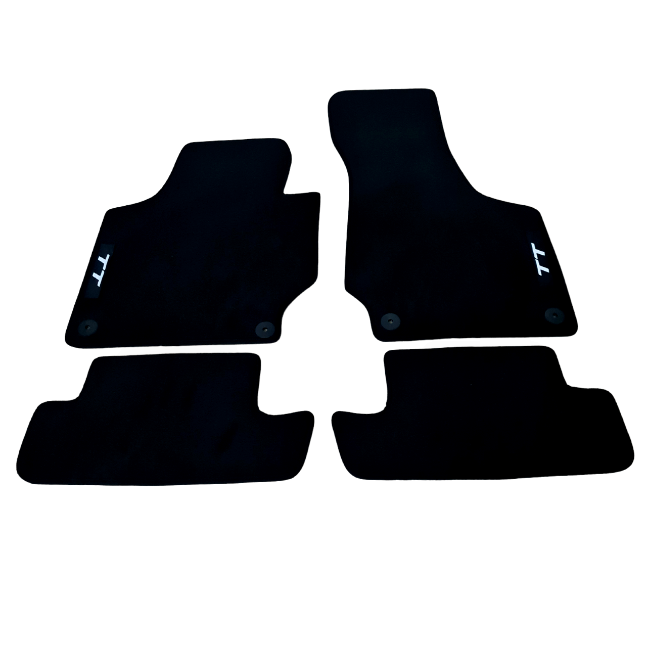 For Audi TT Carpet Car Floor Mats 2006-2014 OEM Quality Velour Auto Rugs Liners