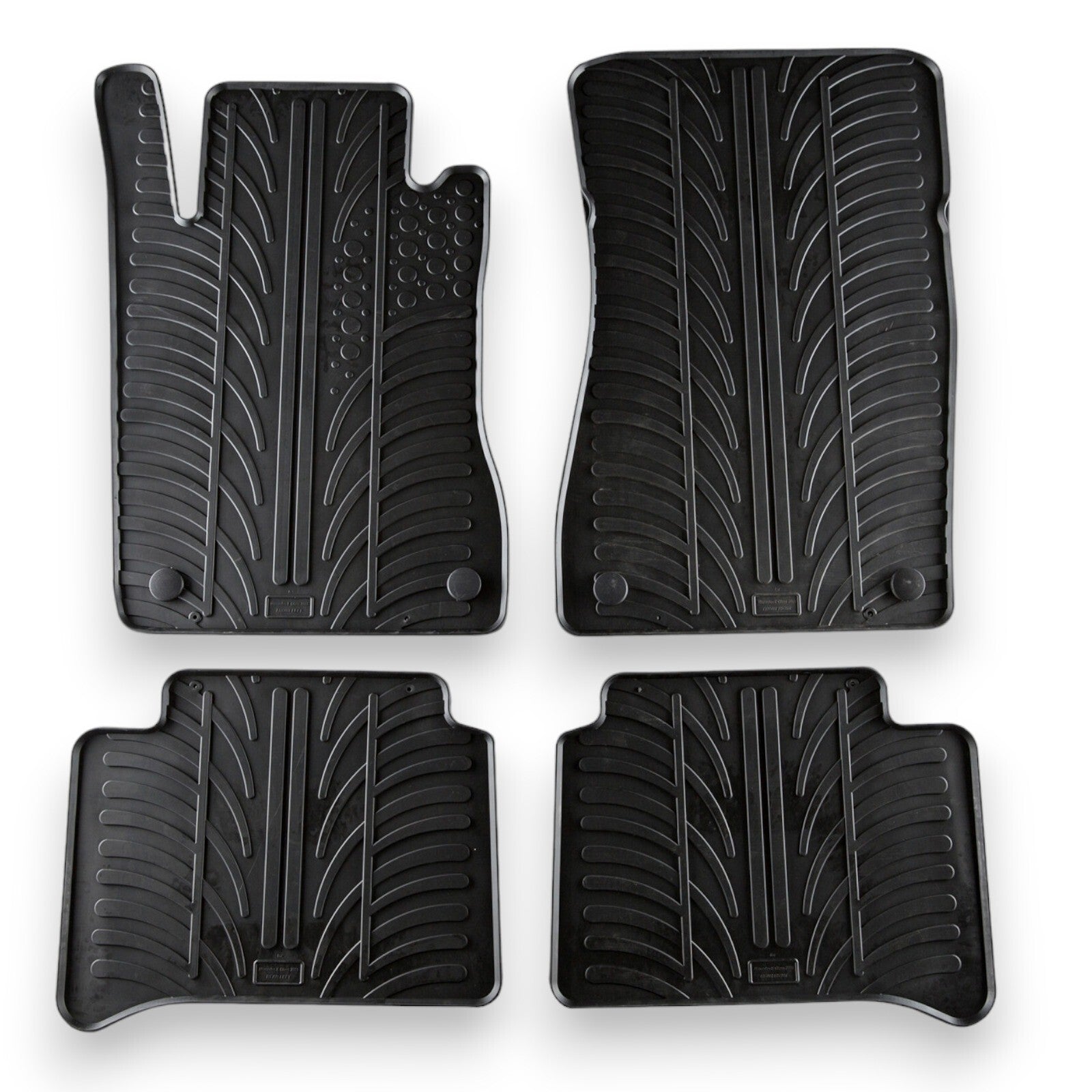 Rubber Car Floor Mats For Mercedes E Class W211 All Weather Heavy Duty Liners