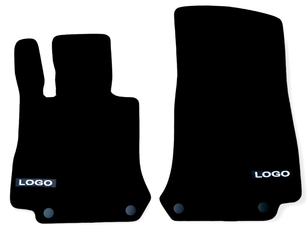 Front Car Floor Mats Velour For AMG Mercedes GLC X253 Waterproof Liners Carpet