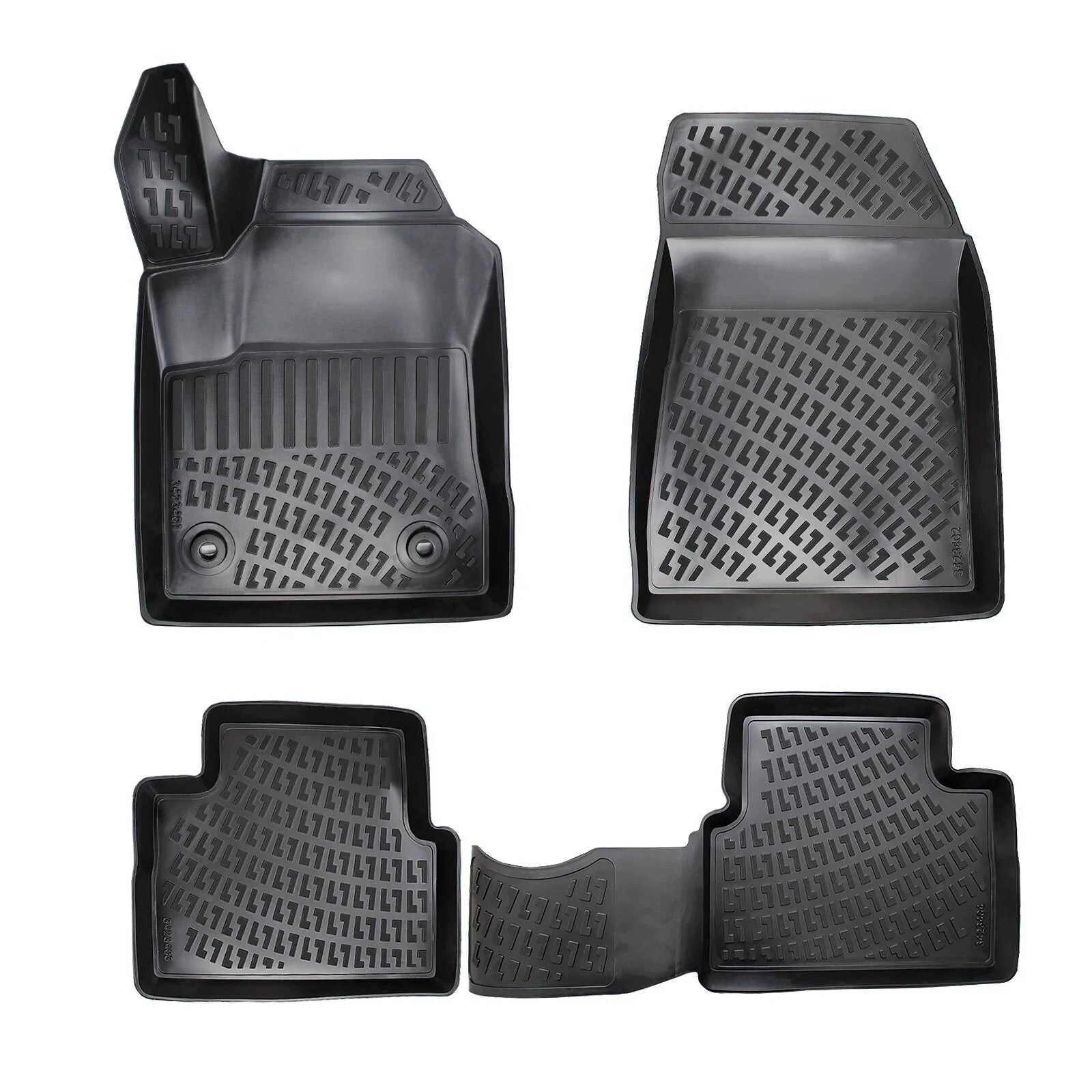 Floor Mats Liners For Alfa Romeo Giulietta 2010-2021 All Weather Heavy Duty Rugs