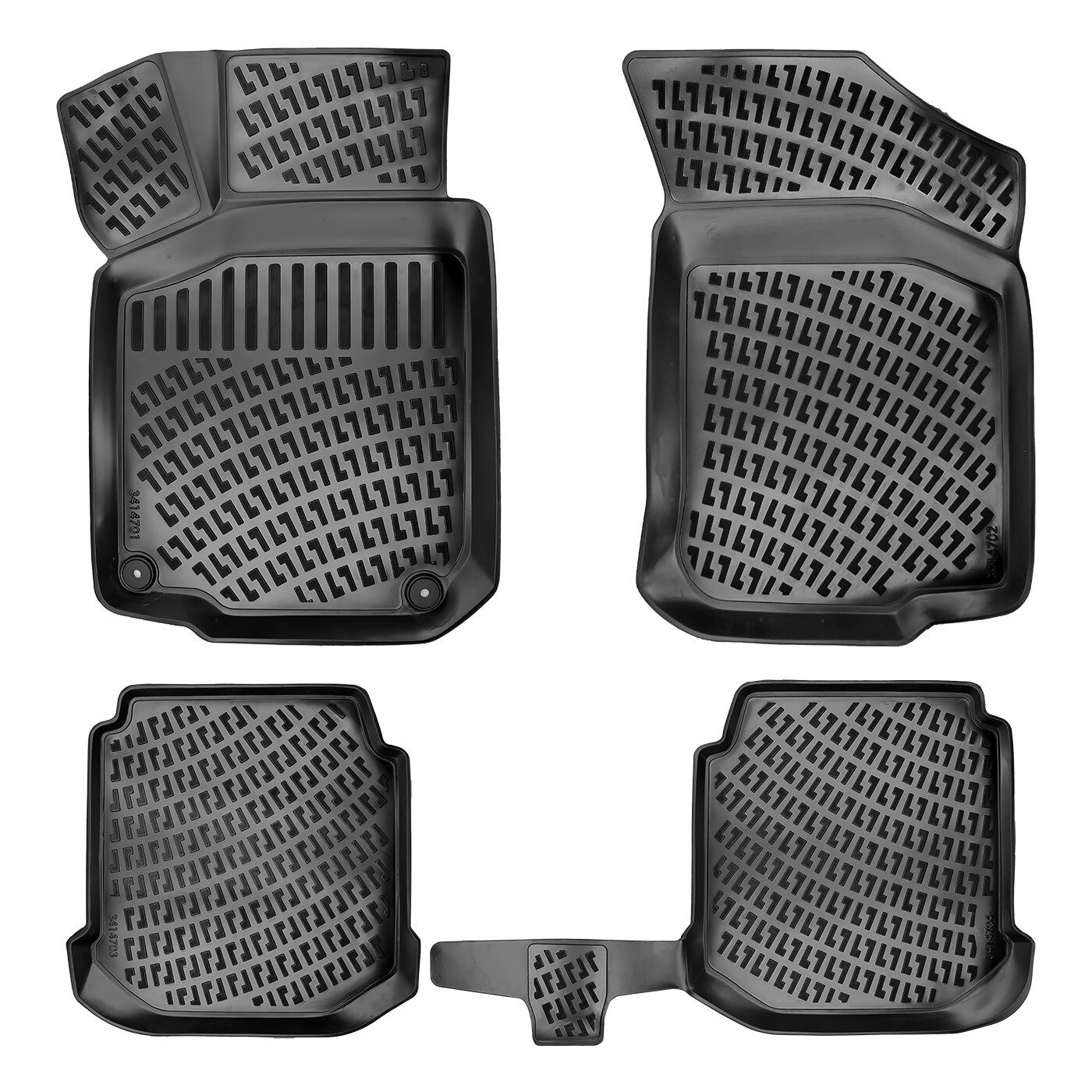 Car Floor Mats Liners For VW Volkswagen Jetta 1999-2004 All Season 3d Auto Rugs