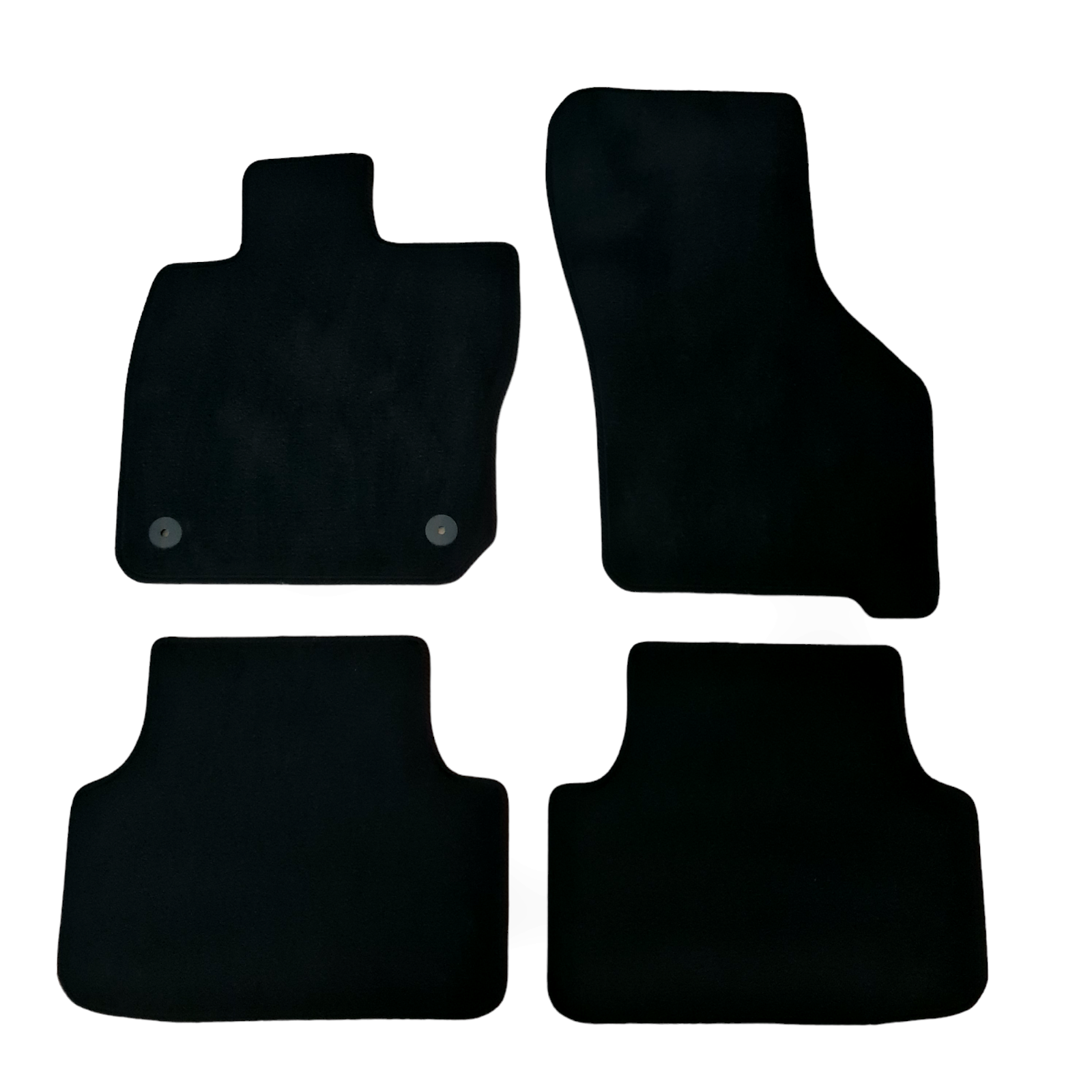 Velour Car Floor Mats For Cupra Formentor Waterproof Black Carpet Rugs Liners