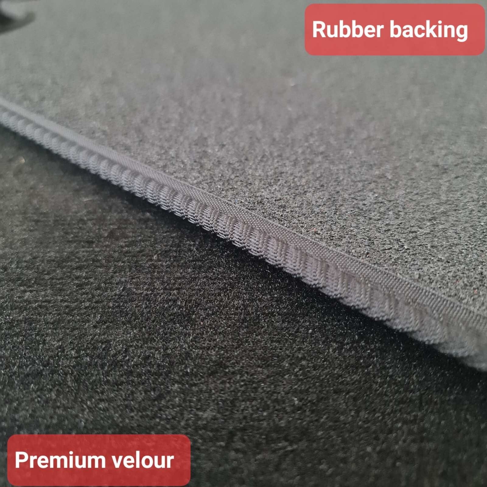 Front Car Floor Mats Velour For Mercedes SL R230 Waterproof Grey Carpet Liners