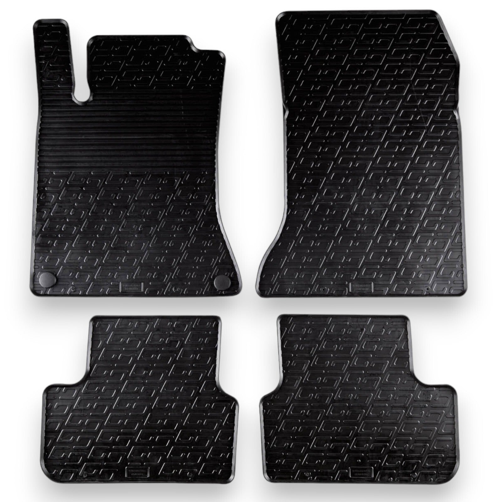Rubber Car Floor Mats For Mercedes GLA X156 All Weather Heavy Duty Auto Liners