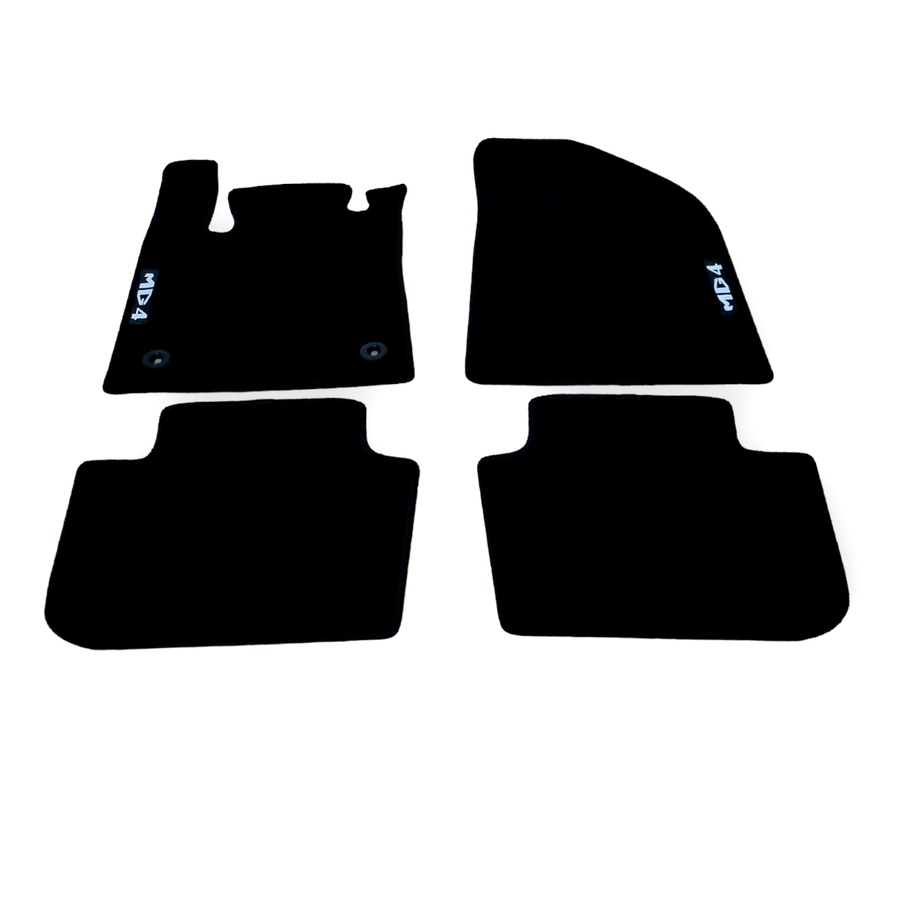 Car Floor Mats Velour For MG MG4 EV Waterproof Black Carpet Rugs Auto Liners New