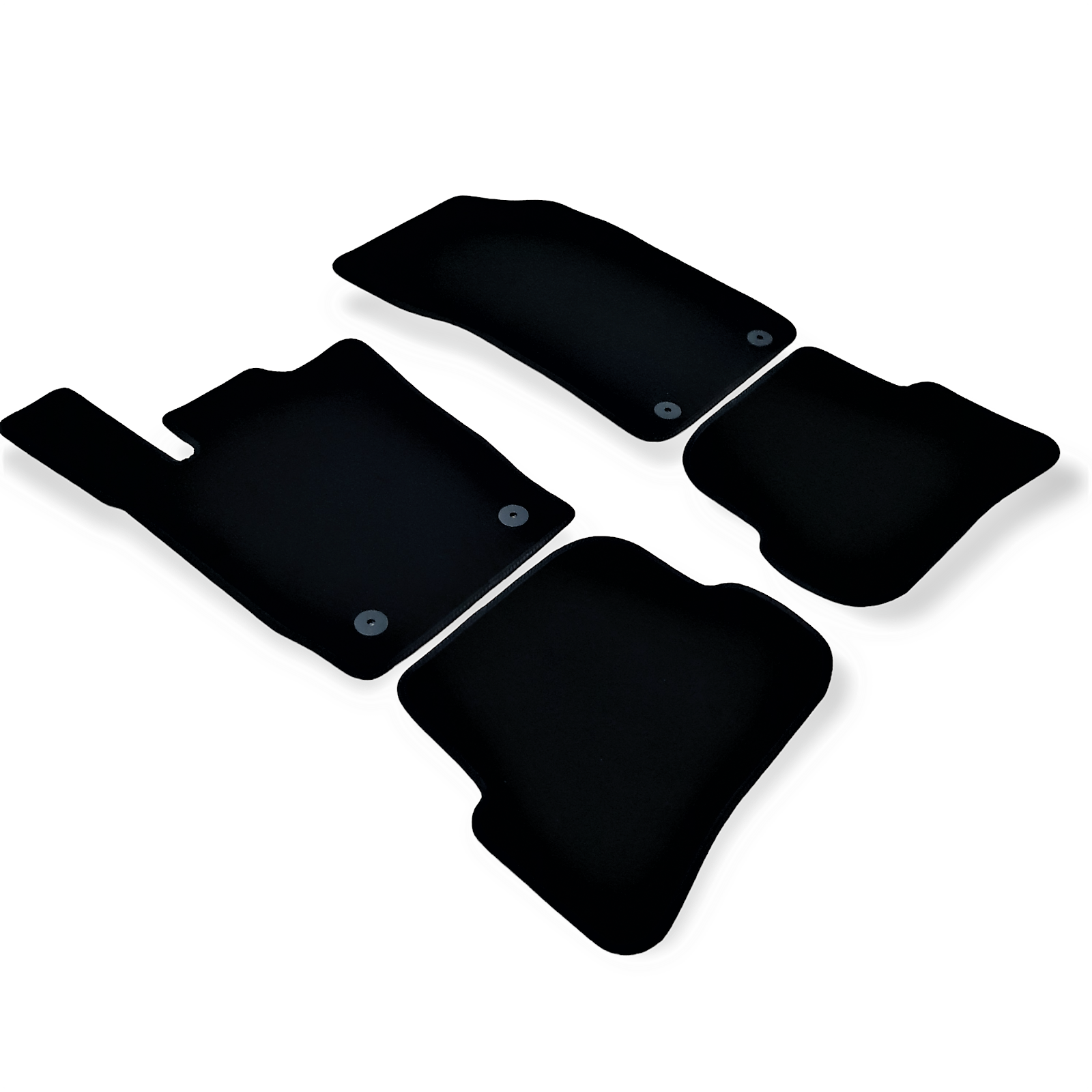 For Audi A1 Carpet Floor Mats 2010-2018 OEM Quality Velour Auto Rugs Car Liners