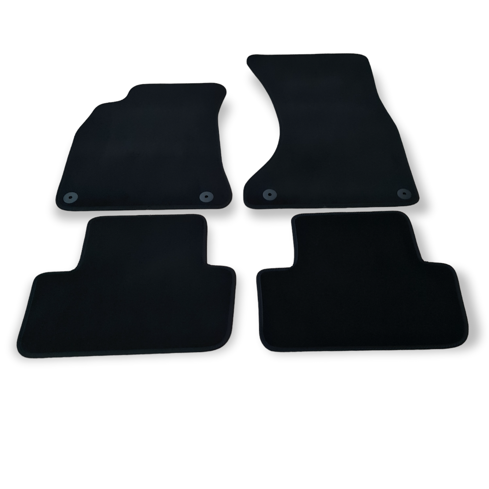 For Audi A4 B8 Carpet Floor Mats 2007-2015 OEM Quality Velour Auto Rugs Liners