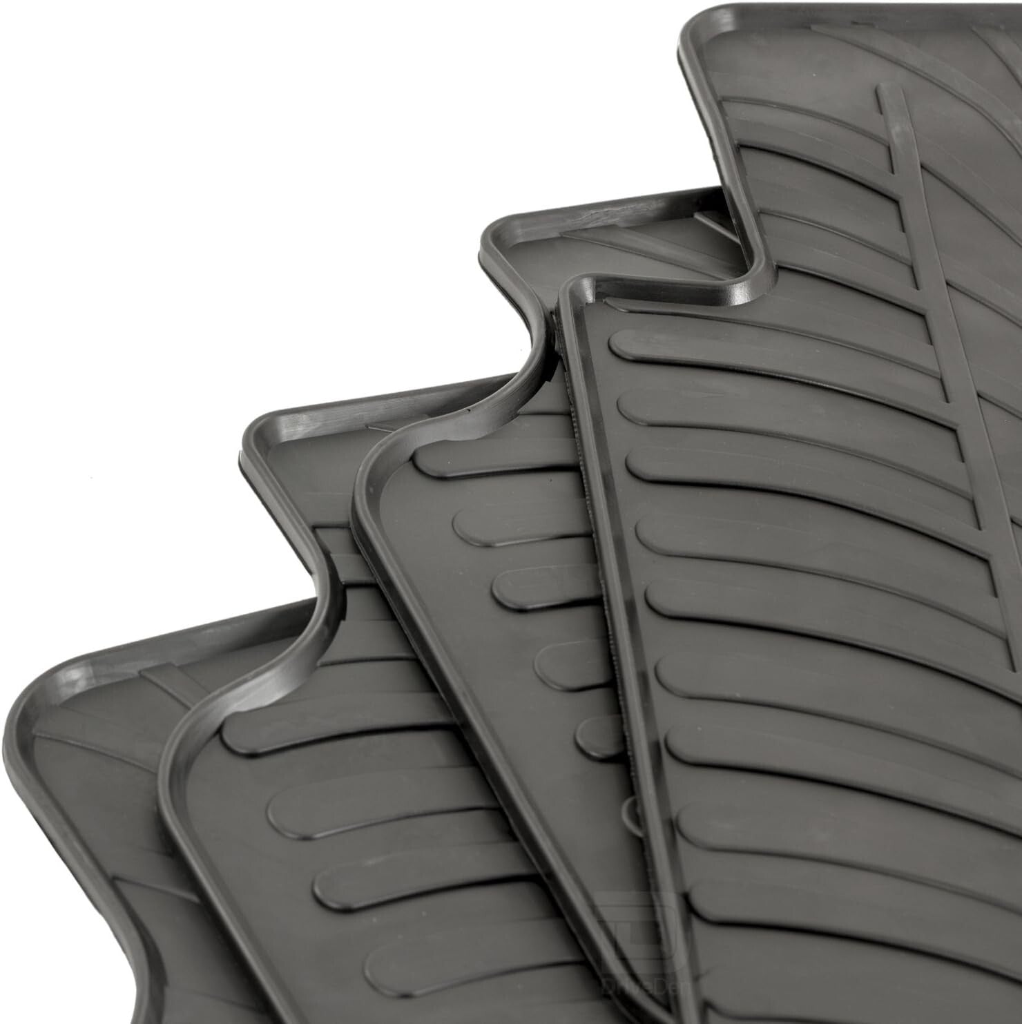 For Porsche Cayenne 2011-2017 Car Floor Mats Rubber All Weather Heavy Duty Liner