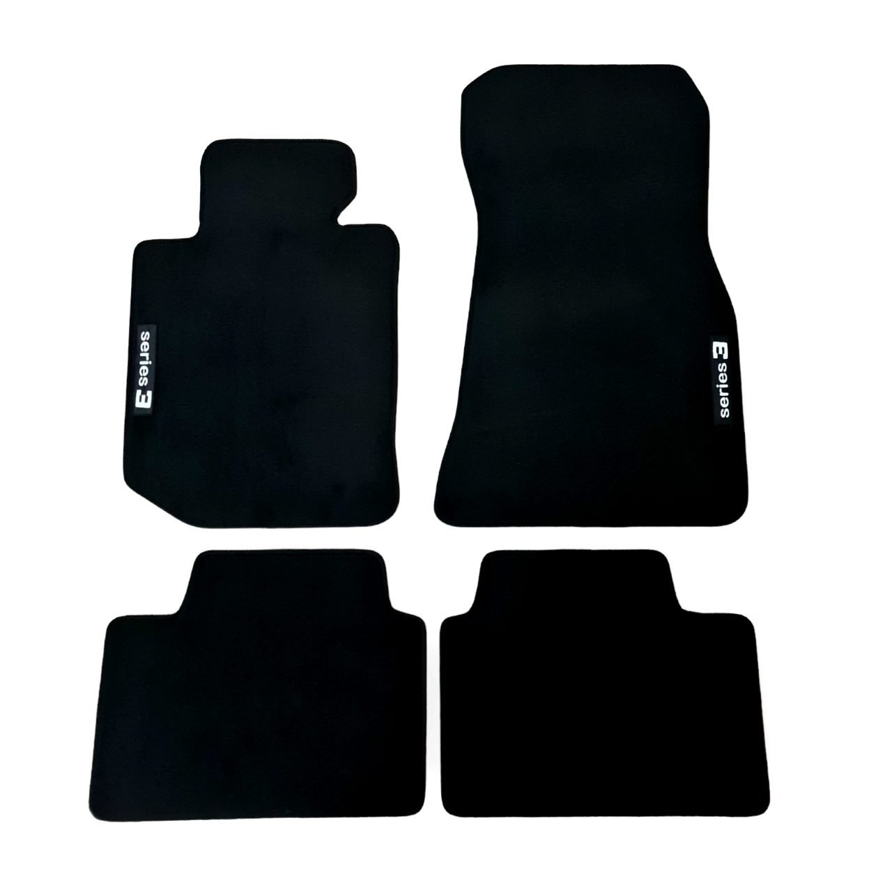 Car Floor Mats Velour For BMW 3 M3 G20 Waterproof Black Carpet Auto Liners New
