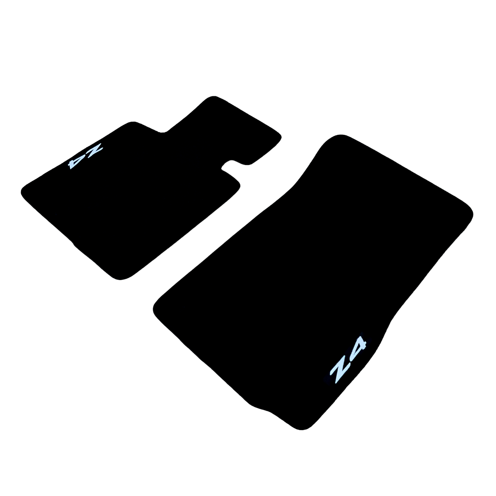 Velour Car Floor Mats For BMW Z4 E85 86 Waterproof Black Carpet Rugs Auto Liners