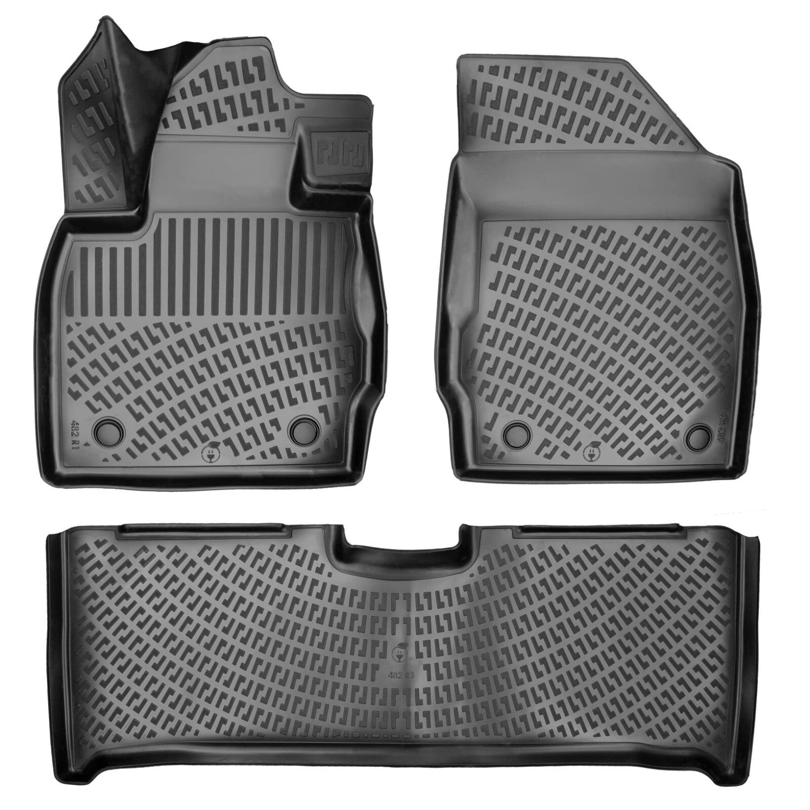 Floor Mats Liners For Skywell ET5 2021-2025 All Weather Heavy Duty 3D Car Rugs