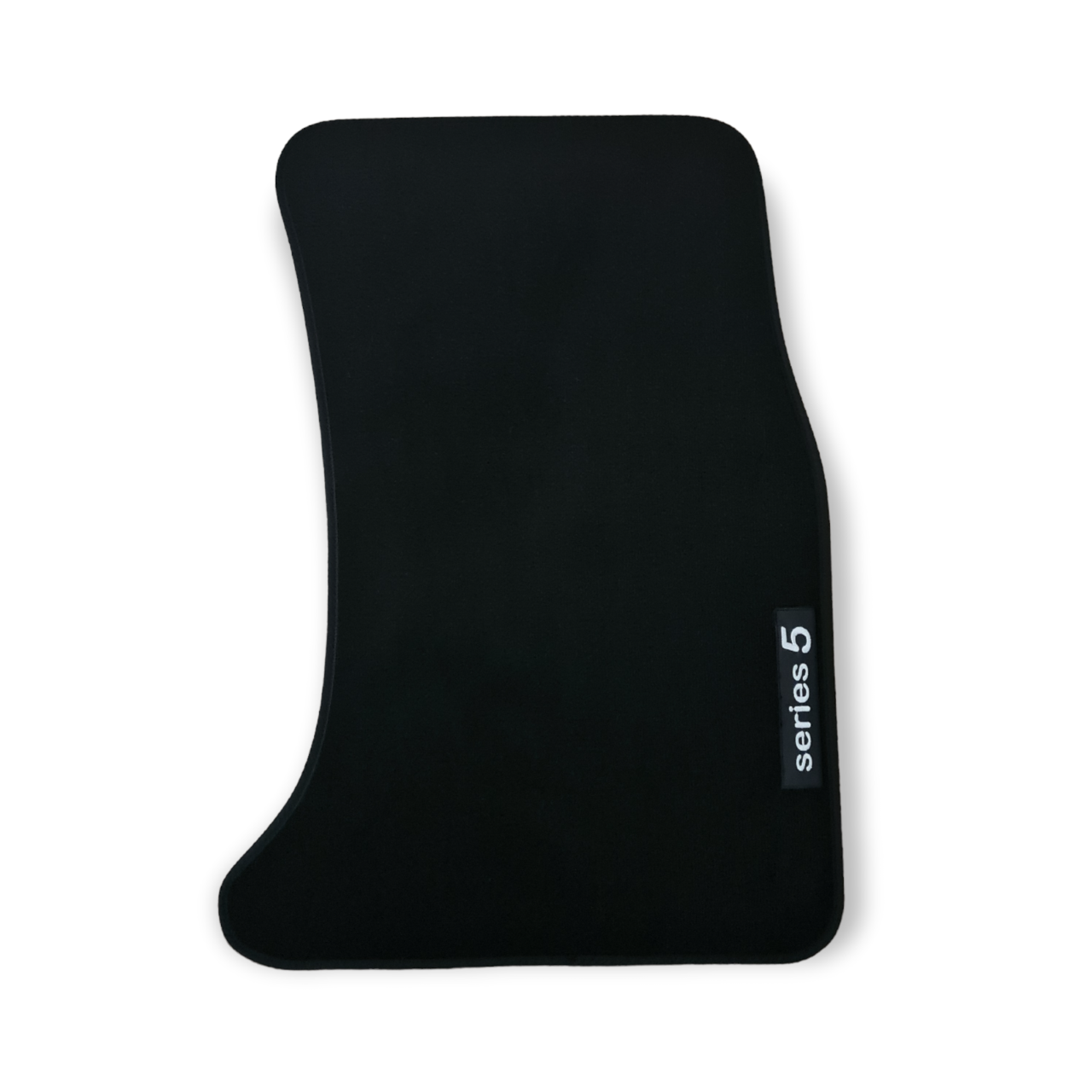 Front Car Floor Mats Velour For BMW 5 E60 Waterproof Black Carpet Liners 2pc New