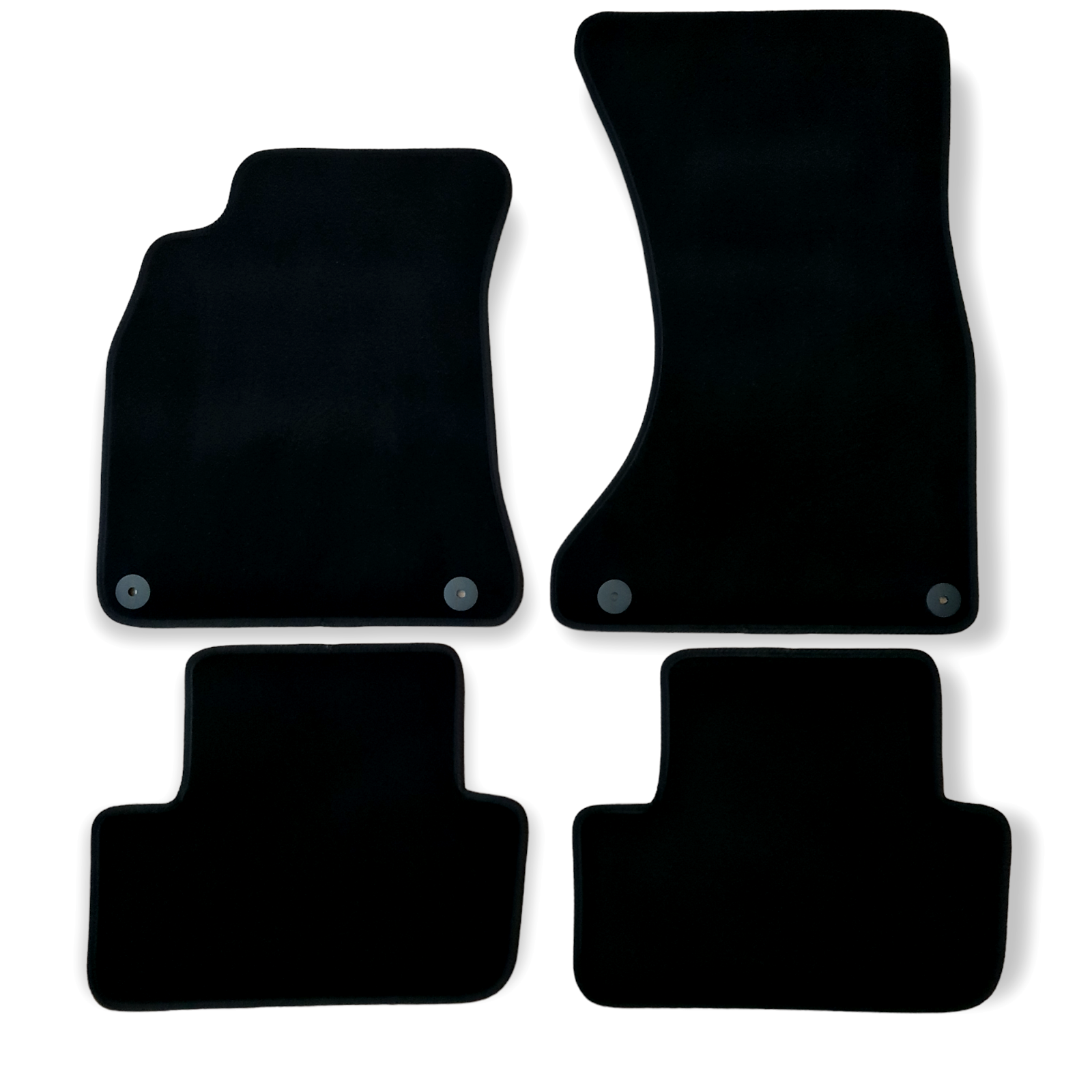 For Audi A4 B8 Carpet Floor Mats 2007-2015 OEM Quality Velour Auto Rugs Liners