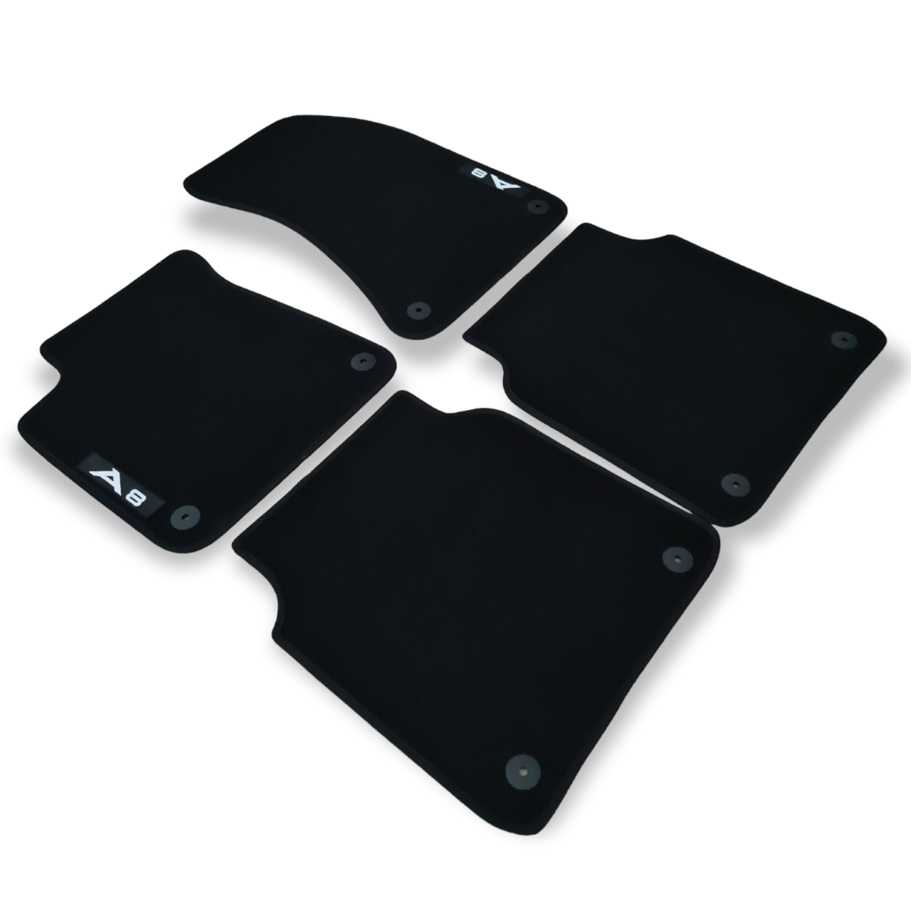For Audi A8 Carpet Car Floor Mats 2010-2017 OEM Quality Velour Auto Rugs Liners