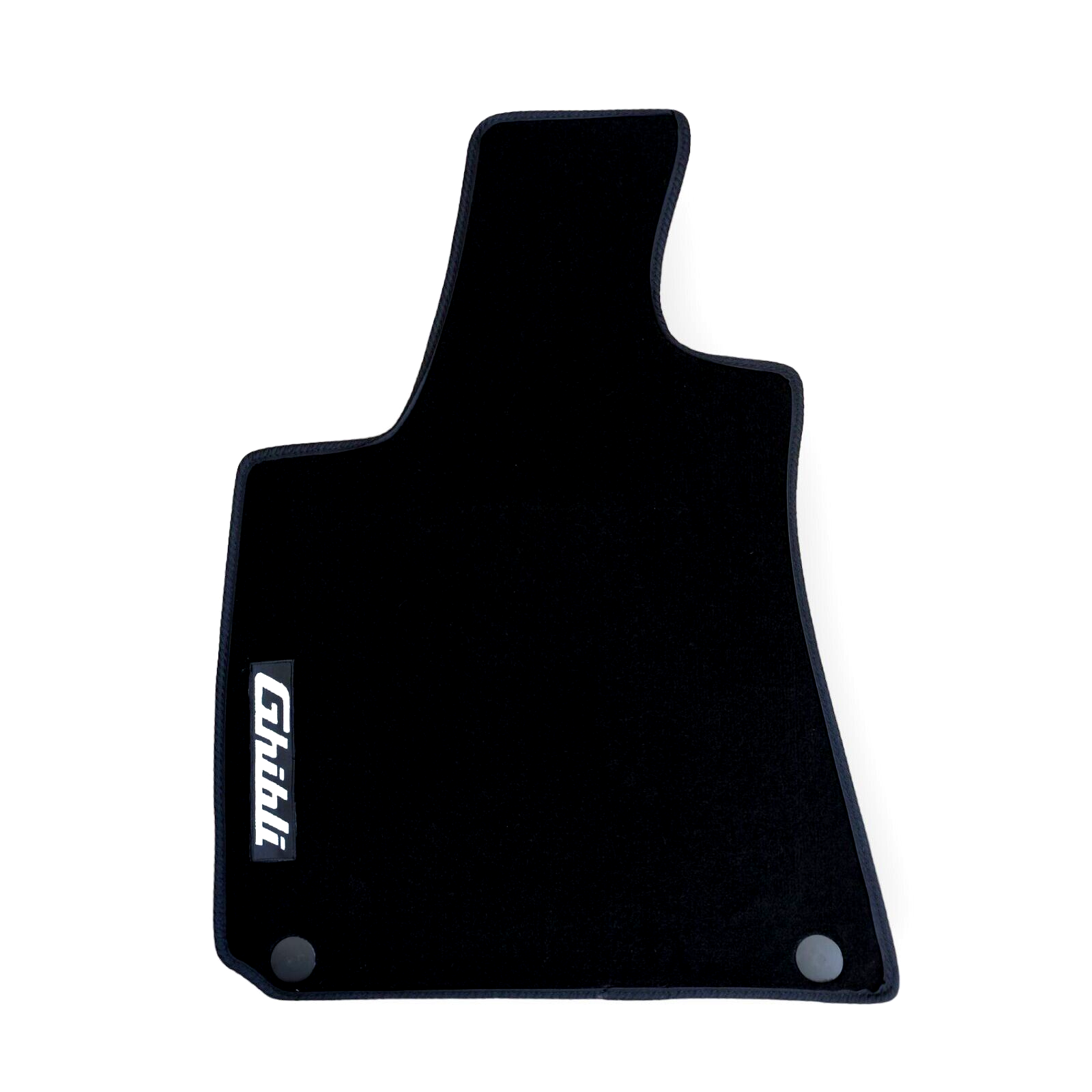 Car Floor Mats Velour For Maserati Ghibli M157 Waterproof Black Carpet Liners