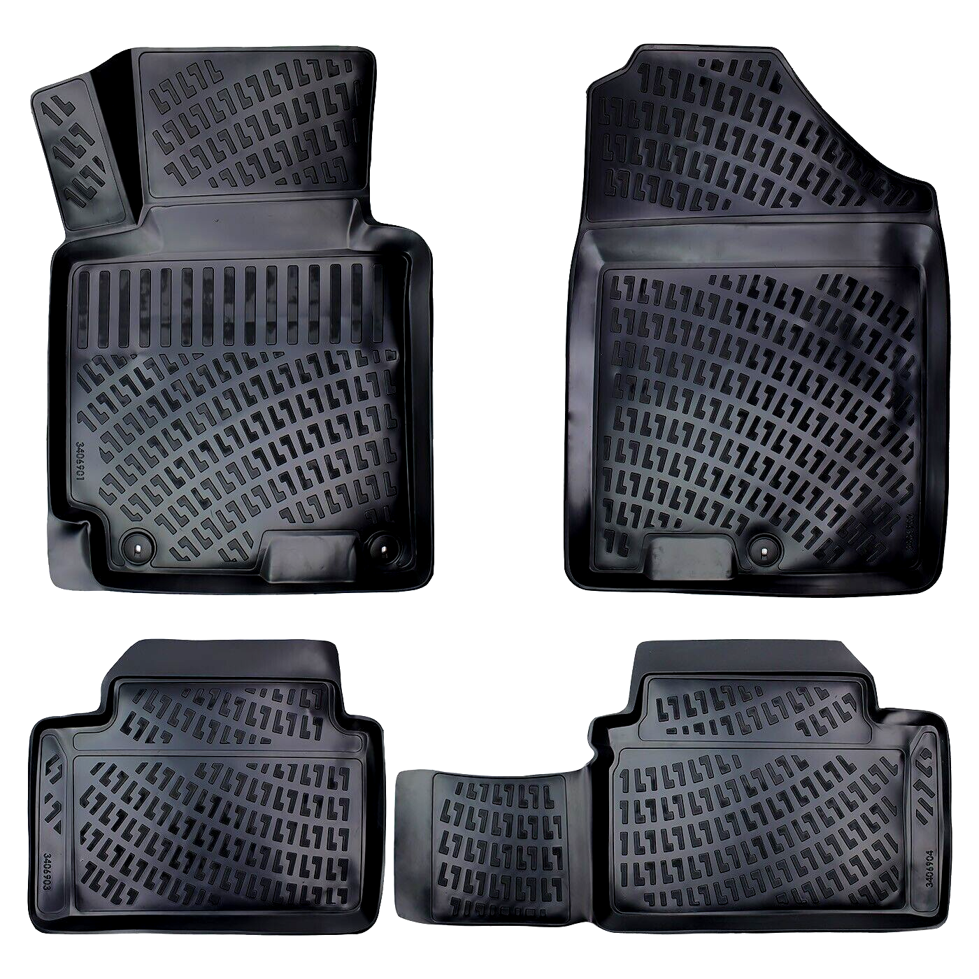 Car Floor Mats Liners For Hyundai Elantra GT 2012-2017 All Season 3d Auto Rugs