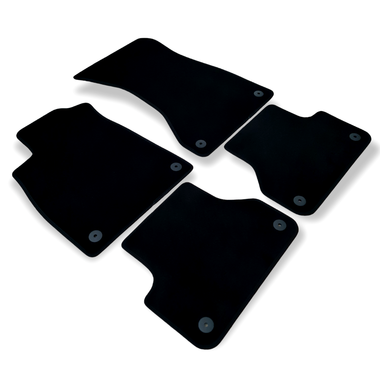 For Audi A4 B9 Carpet Floor Mats 2016-2025 OEM Quality Velour Auto Rugs Liners