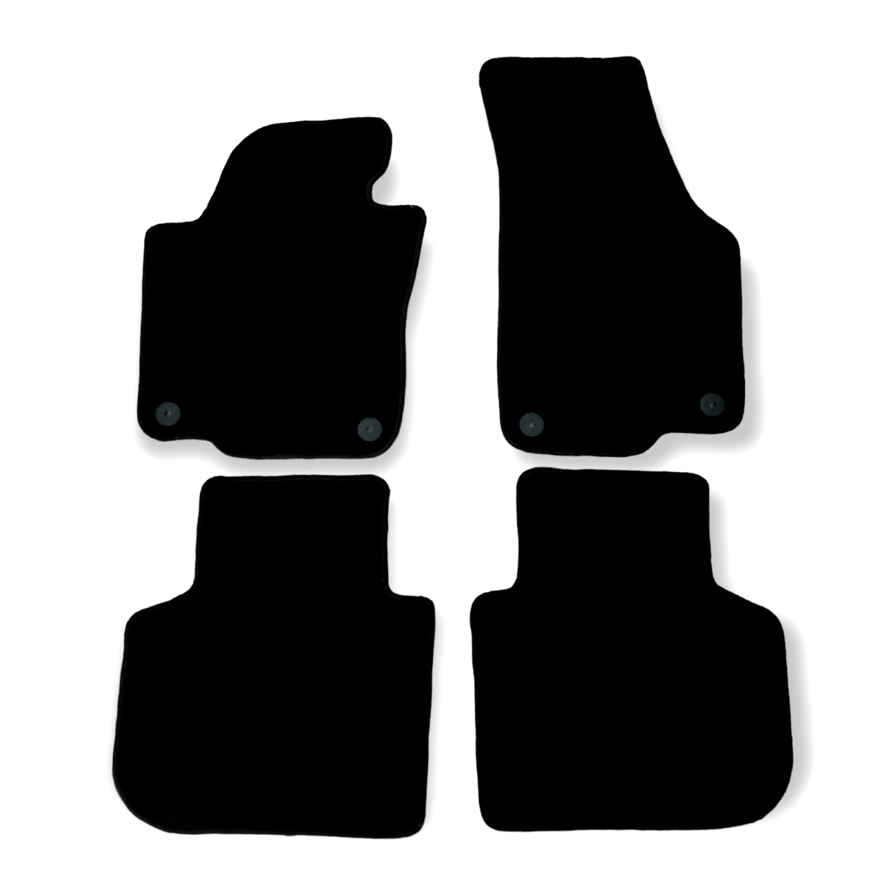 For Volkswagen Passat Carpet Car Floor Mats 2011-2019 OEM Quality Velour Liners