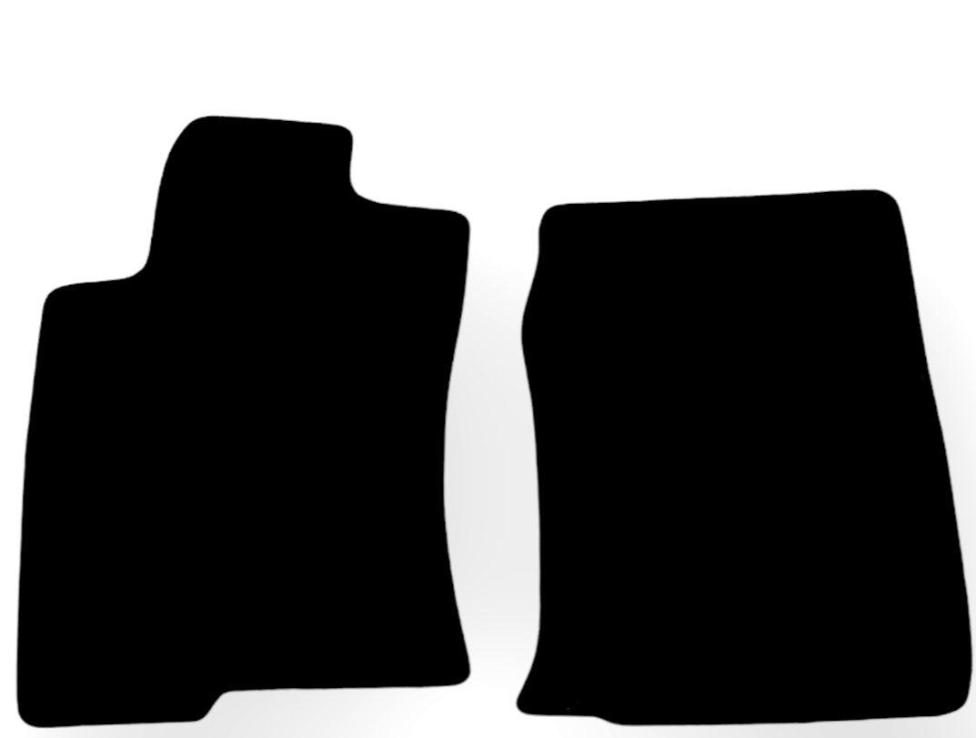 Front Car Floor Mats Velour For Toyota Land Cruiser Waterproof Auto Liners 2pcs