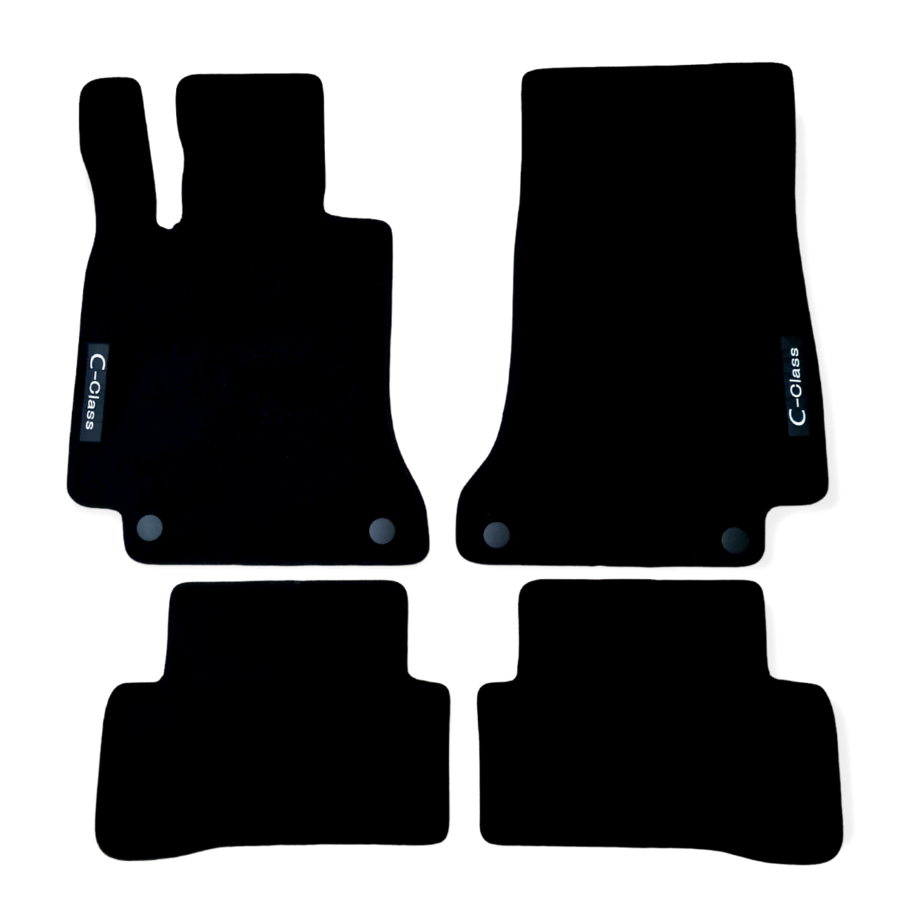 For Mercedes C-Class W205 Carpet Car Floor Mats 2014-2021 OEM Quality Auto Rugs