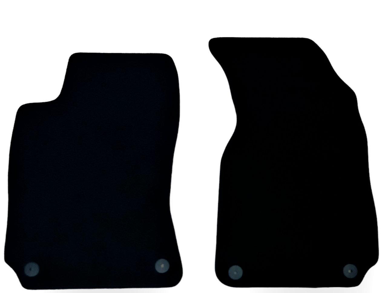 Front Car Floor Mats Velour For VW Passat B5 Waterproof Carpet Auto Liners 2pcs