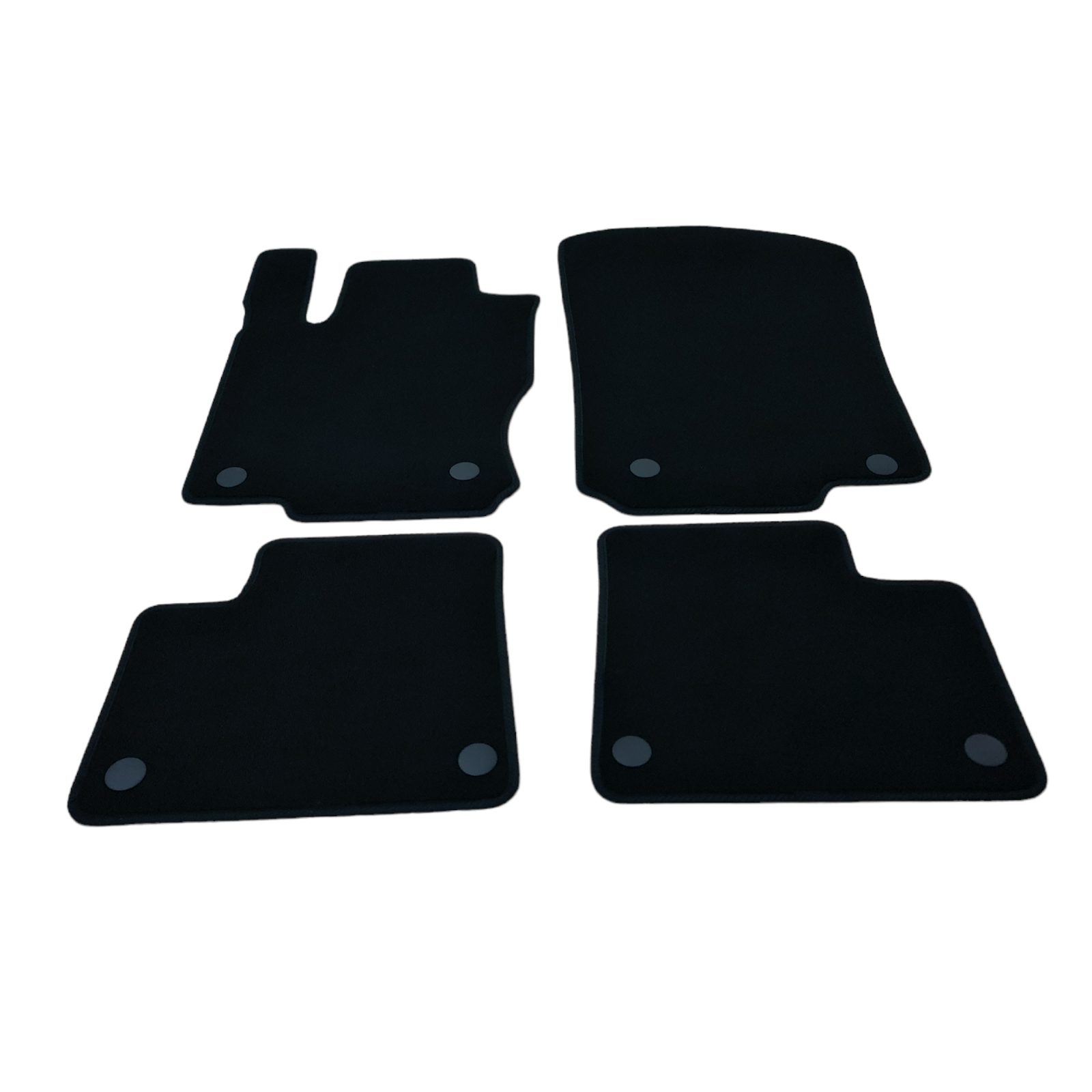 Velour Car Floor Mats For Mercedes GLE W166 Auto Liners Waterproof Black Carpet