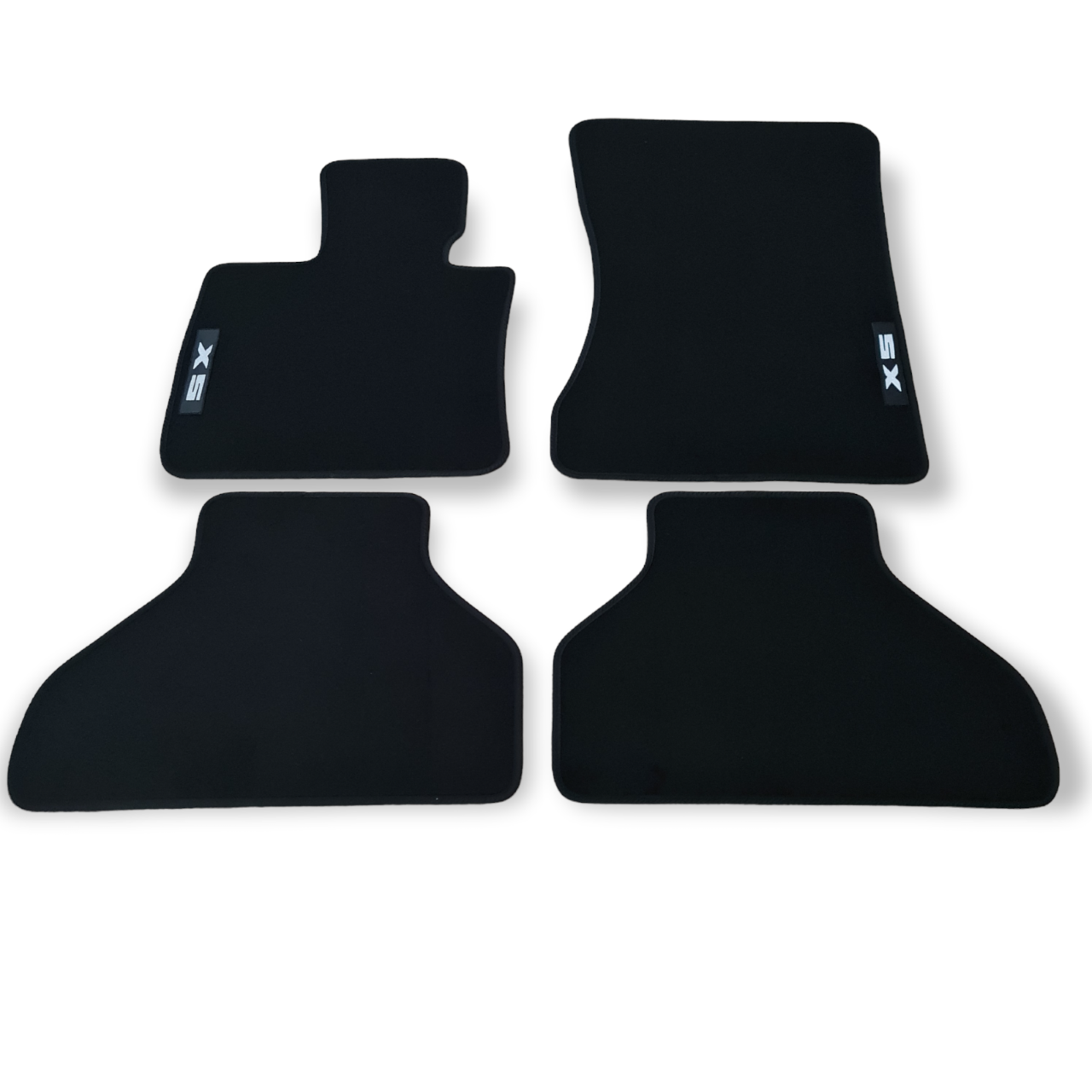 Car Floor Mats Velour For BMW X5 E70 MX5 Waterproof Black Carpet Auto Liners New