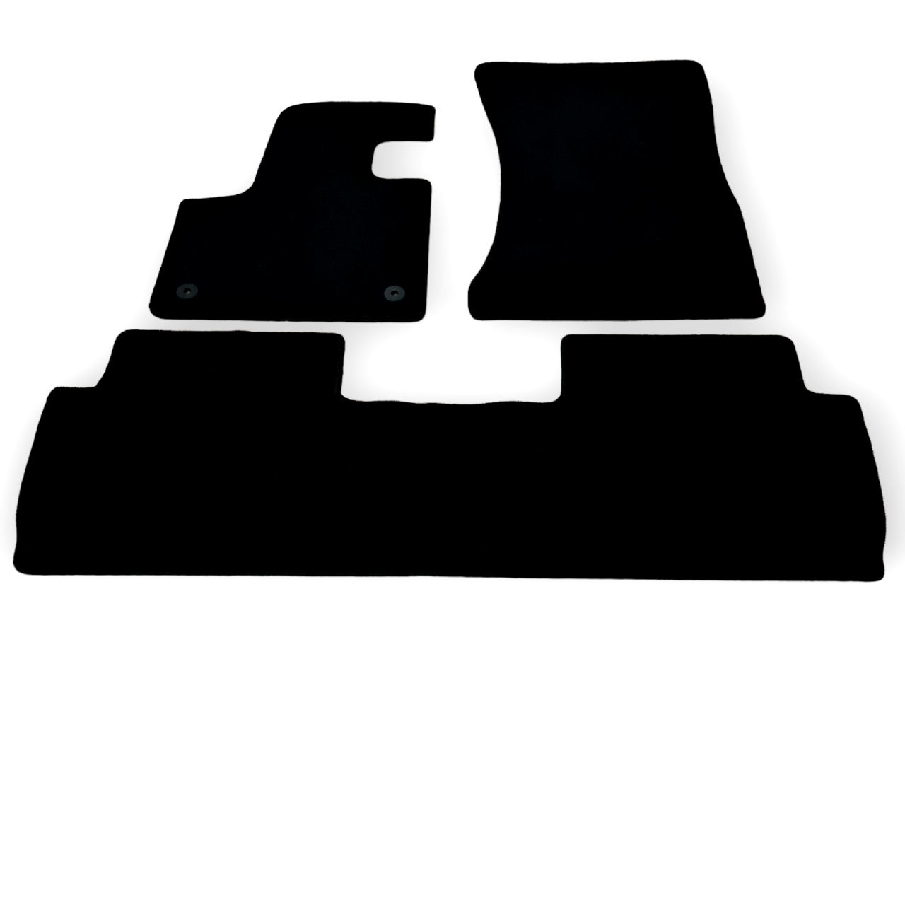 Car Floor Mats Velour For Peugeot 5008 Auto Liners Waterproof Black Carpet New