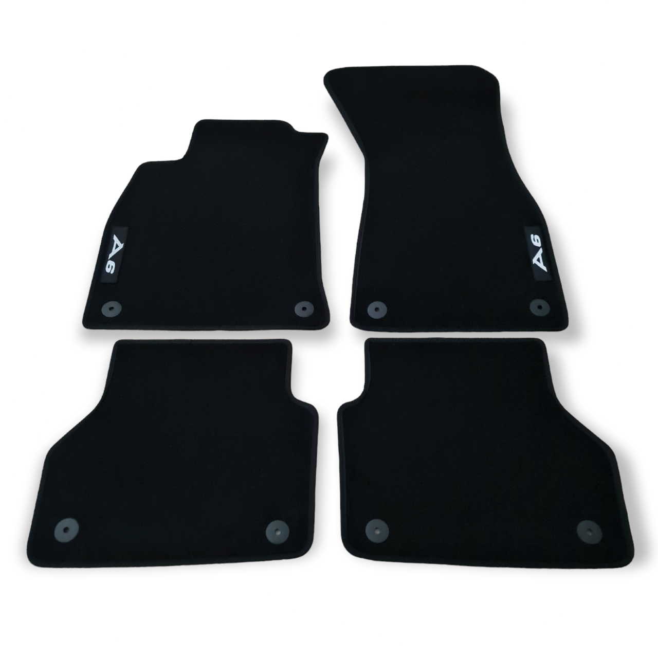 For Audi A6 Carpet Car Floor Mats 2019-2025 OEM Quality Velour Auto Rugs Liners