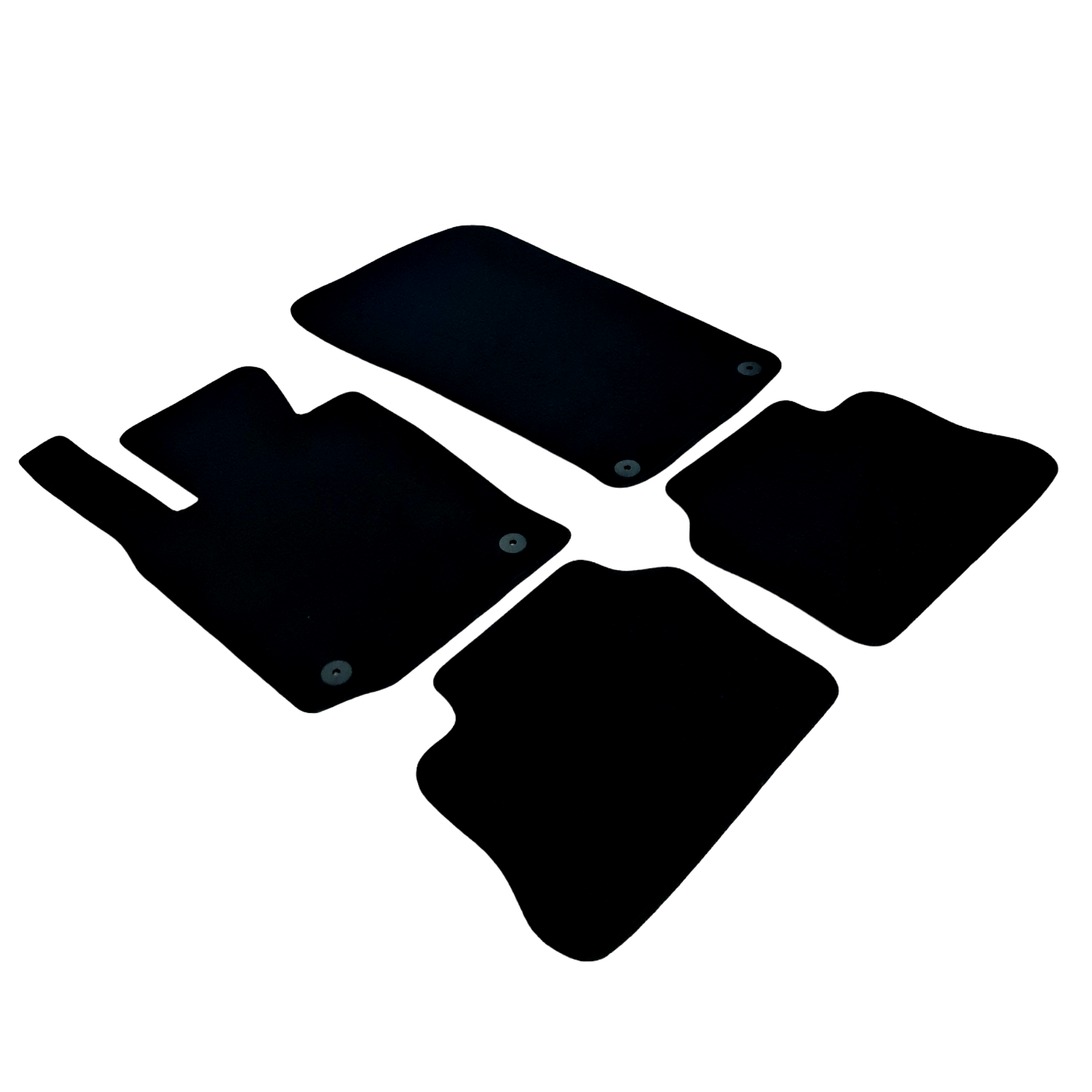 Car Floor Mats For Porsche Panamera Velour Waterproof Black Carpet Auto Liners