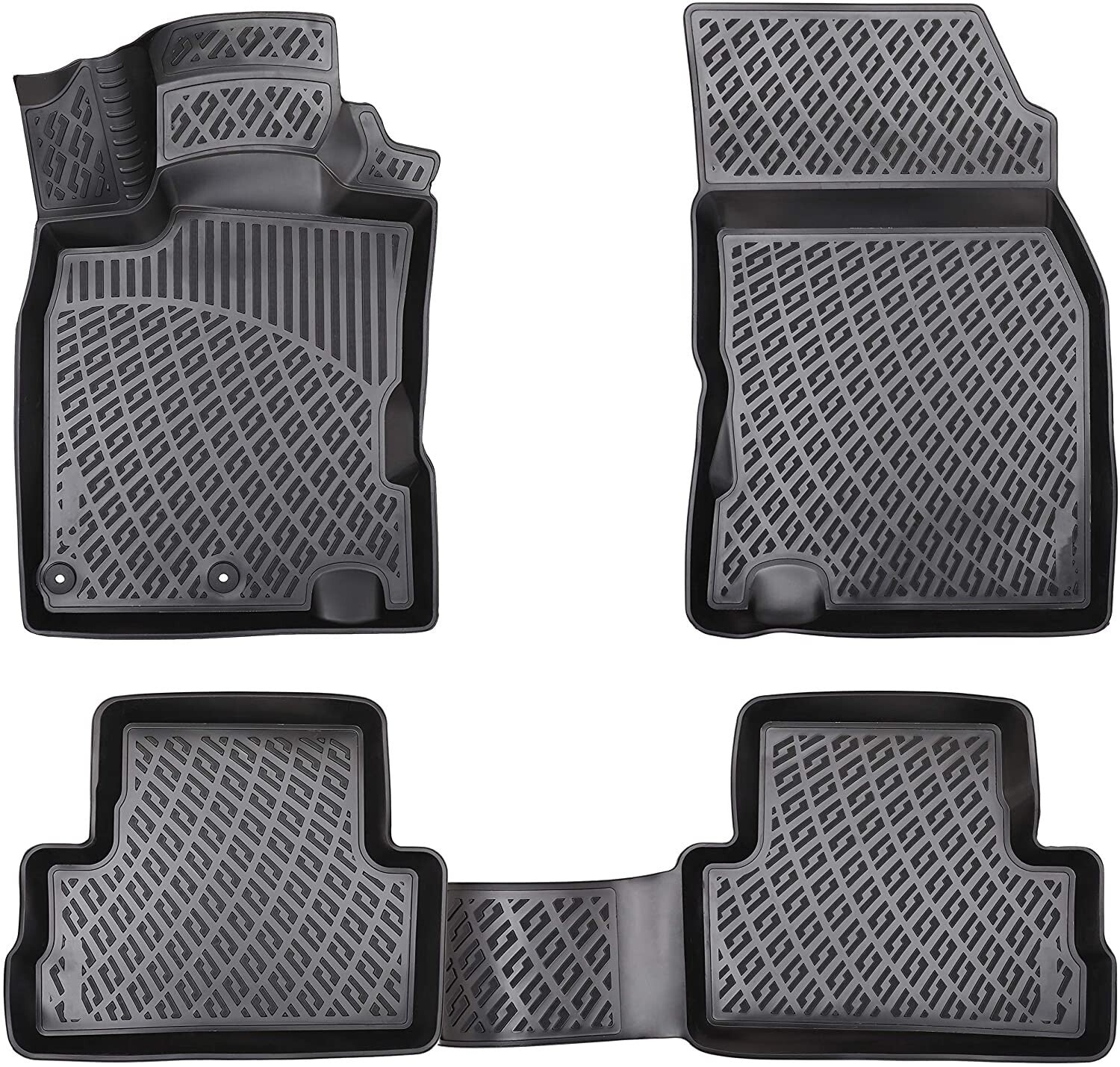 Floor Mats Liners For Nissan Rogue Sport 2013-2022 All Weather Heavy Duty Rugs