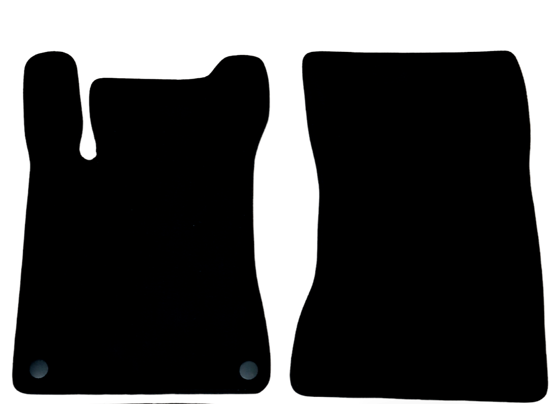 Front Car Floor Mats Velour For Mercedes CLA C118 Waterproof Carpet Liners 2pcs