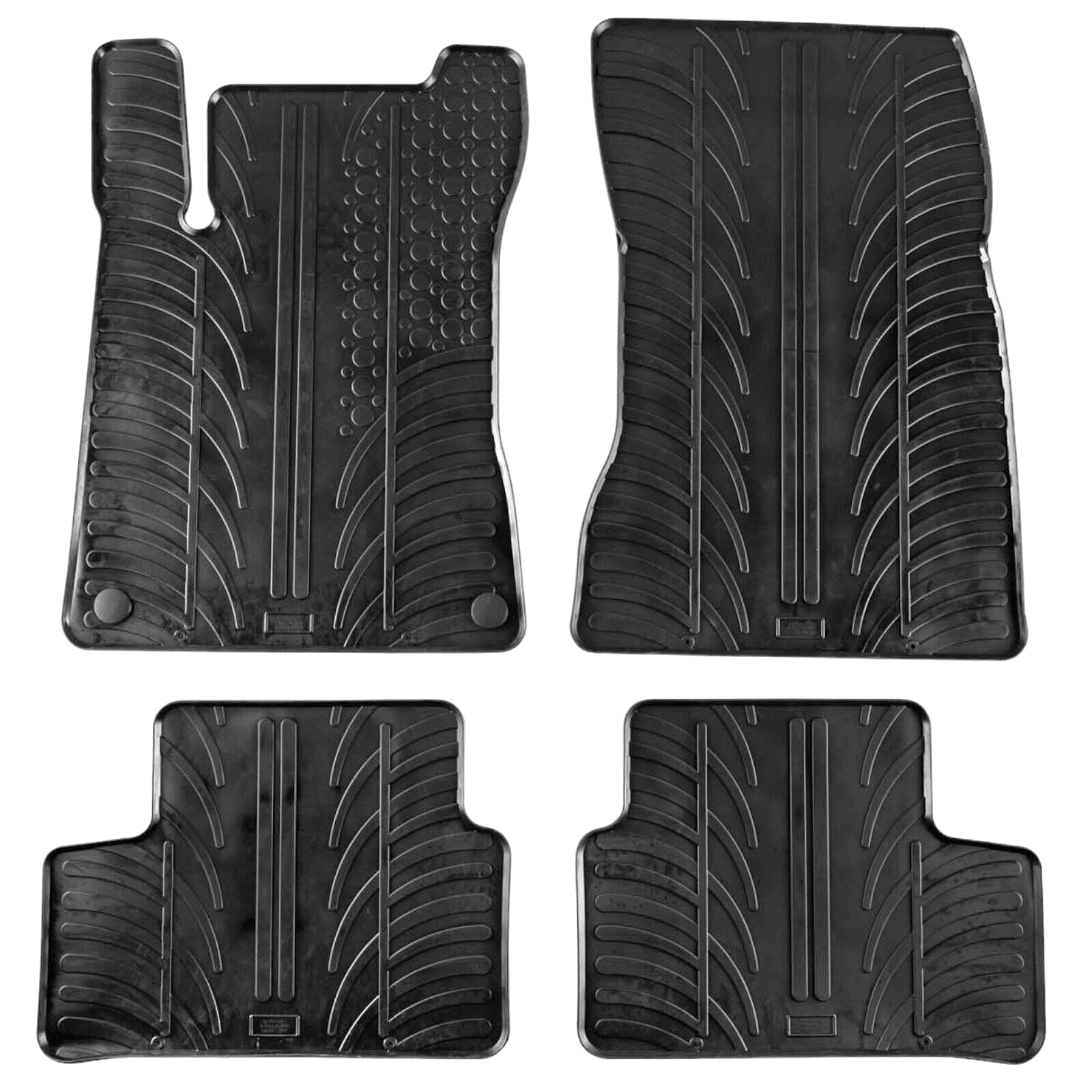 For Mercedes B-Class 2018-2024 Car Floor Mats Rubber All Weather Heavy Duty Rugs