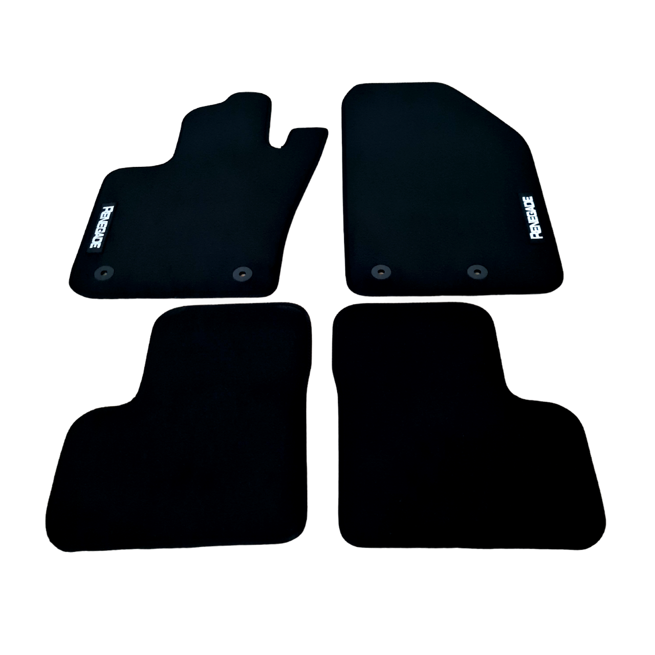 Car Floor Mats Velour For Jeep Renegade Waterproof Black Carpet Auto Liners New