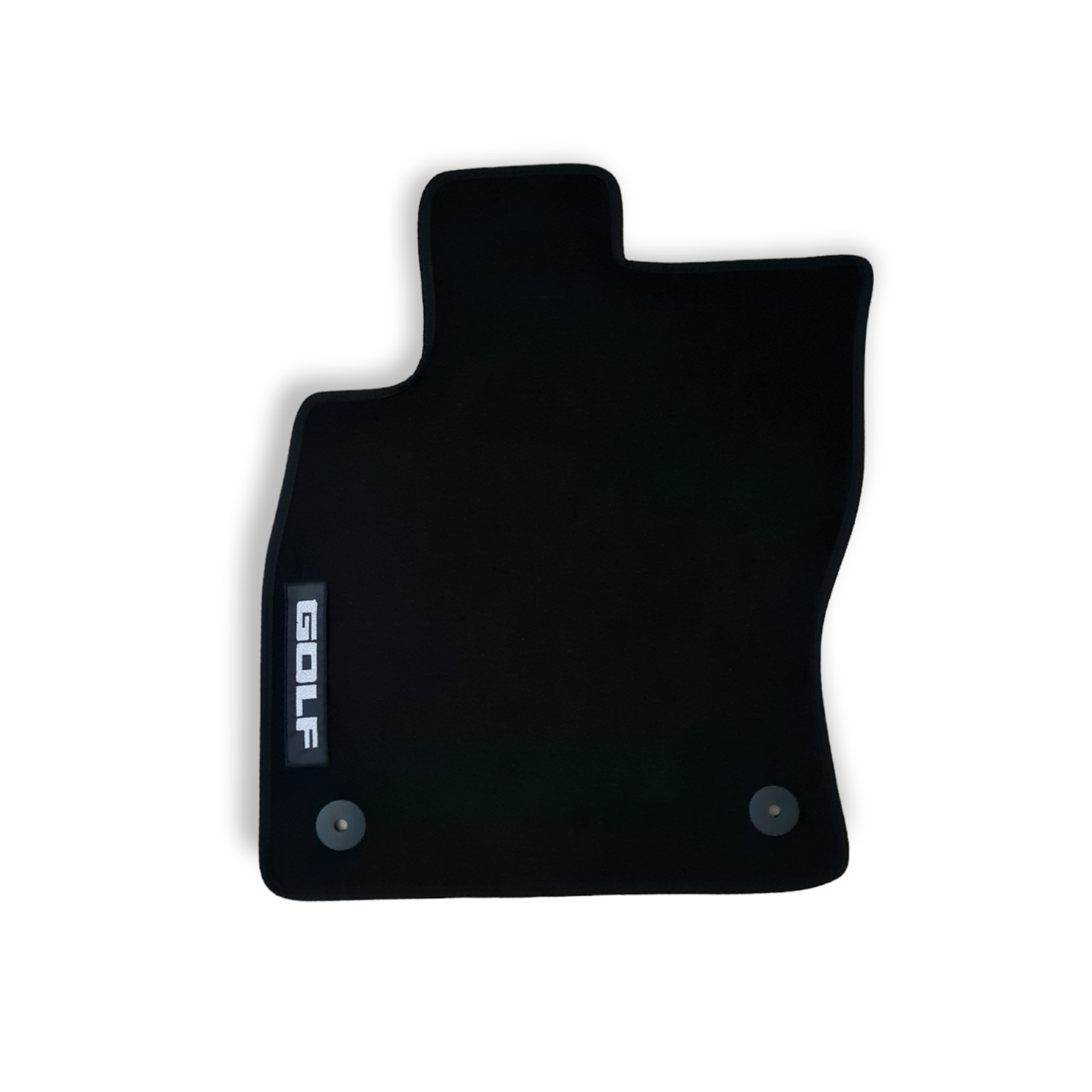 Velour Car Floor Mats For VW Golf Mk7 Waterproof Black Carpet Rugs Auto Liners