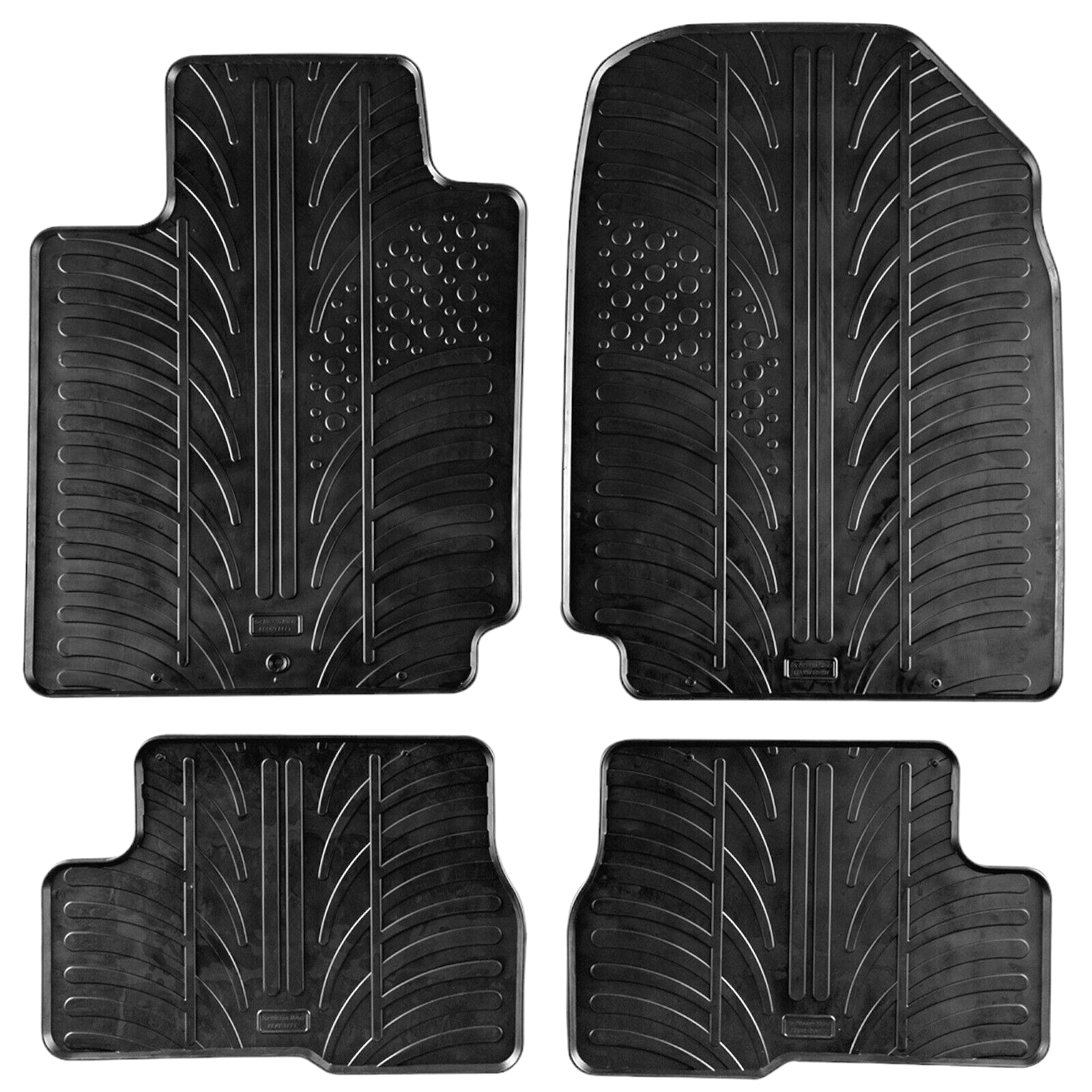 For Nissan Micra 2003-2010 Car Floor Mats Rubber All Weather Heavy Duty Liners