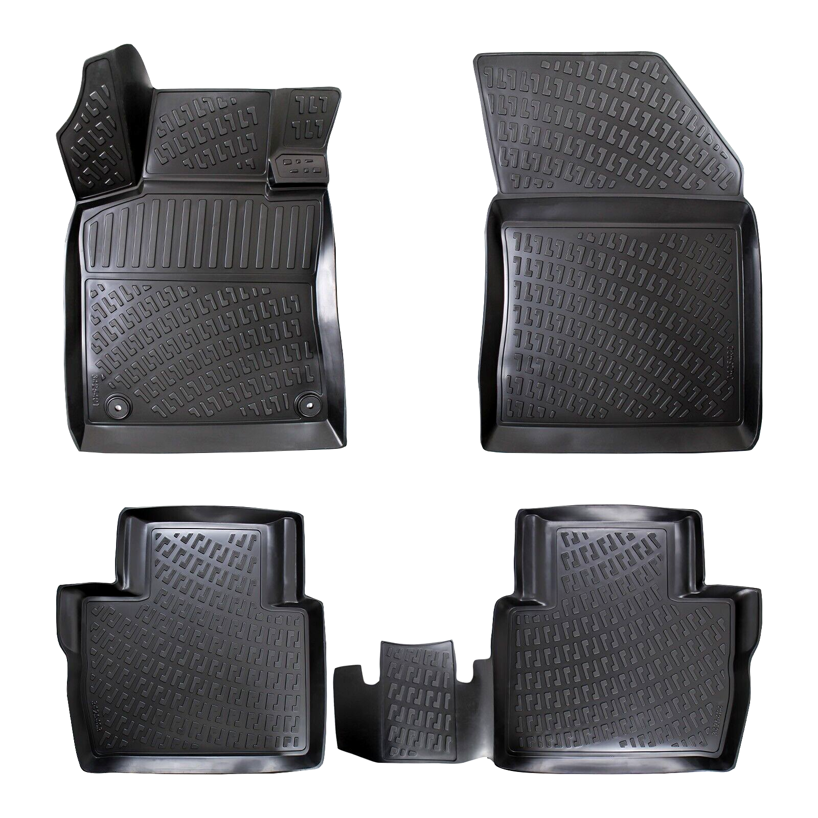 Car Floor Mats Liners For Peugeot 508 2018-2025 All Season Heavy Duty Auto Rugs
