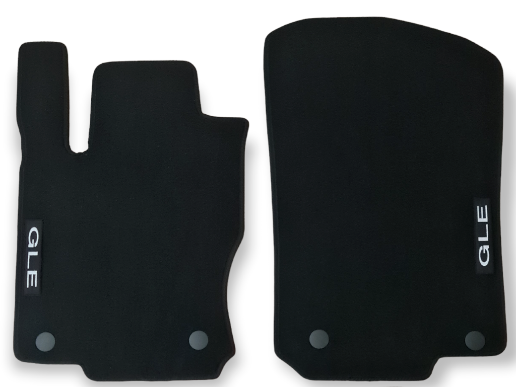 Front Car Floor Mats Velour For Mercedes GLE Coupe Auto Liners Waterproof Carpet