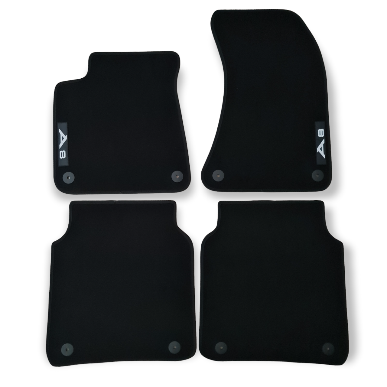 For Audi A8 Carpet Car Floor Mats 2010-2017 OEM Quality Velour Auto Rugs Liners