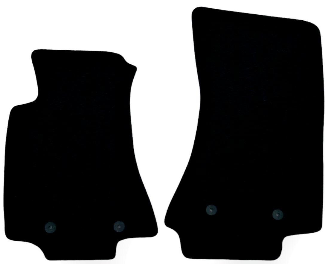 Front Car Floor Mats Velour For Opel Omega Waterproof Carpet Auto Liners 2pc New